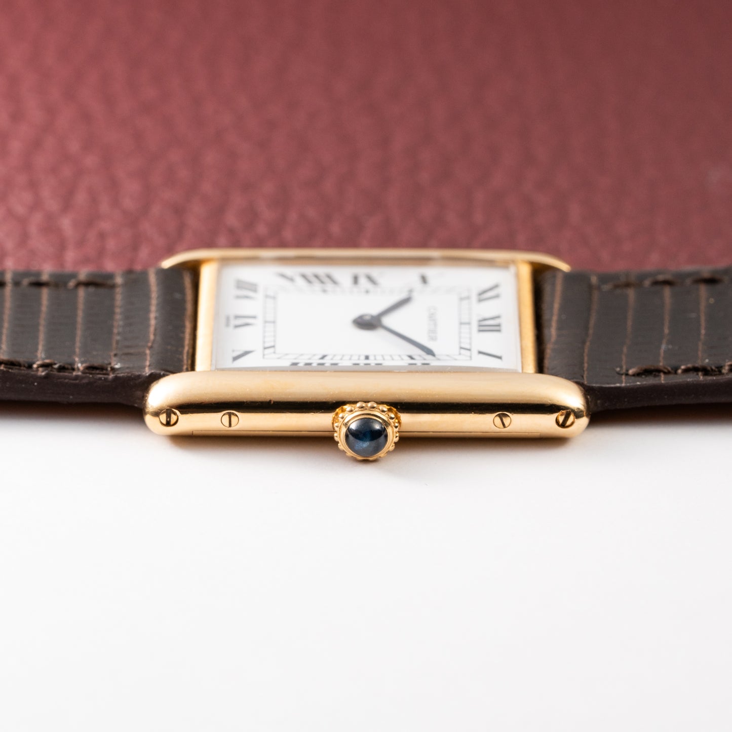 Cartier Tank Louis Extra Plate Frederic Piguet 21 Yellow Gold Reference 96065