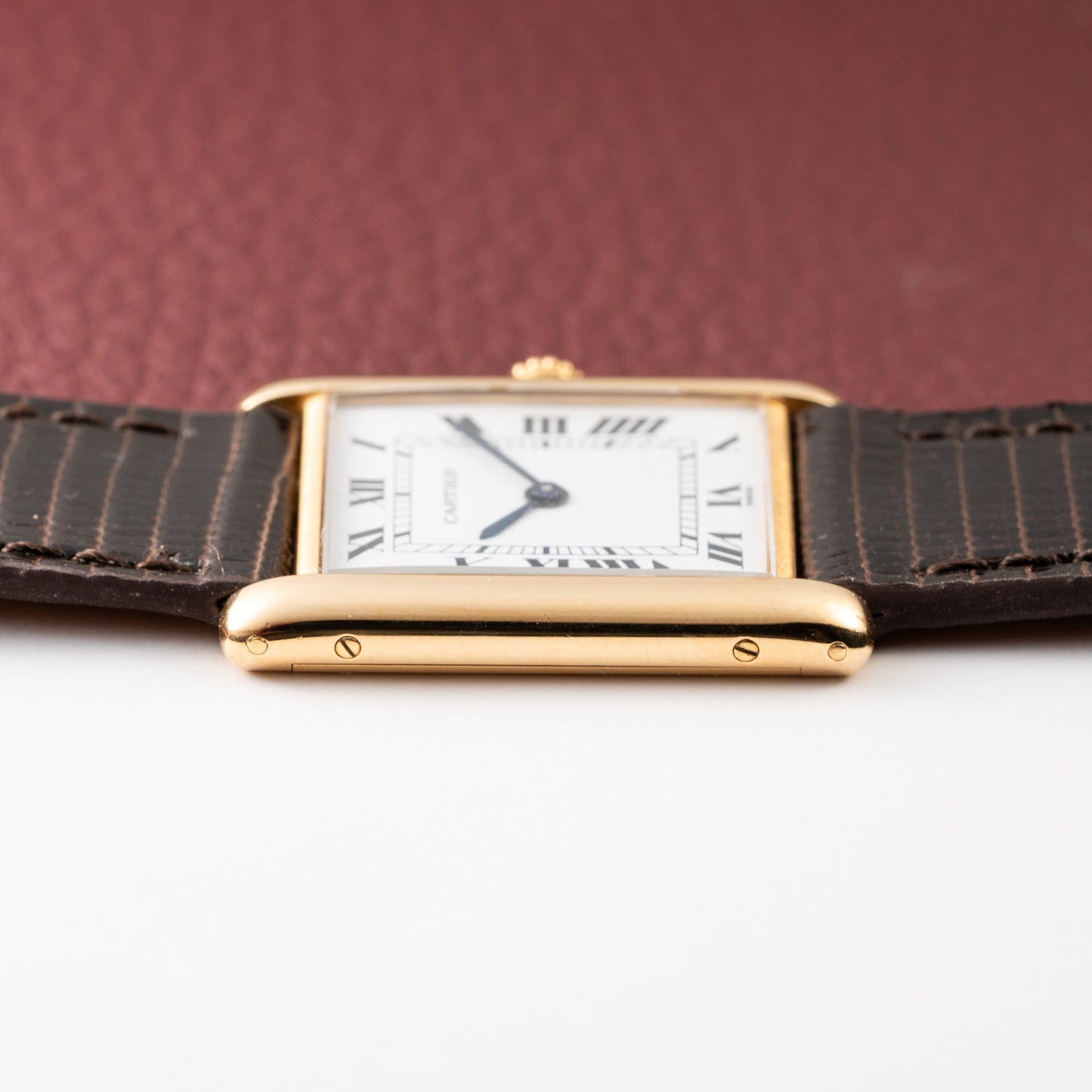 Cartier Tank Louis Extra Plate Frederic Piguet 21 Yellow Gold Reference 96065