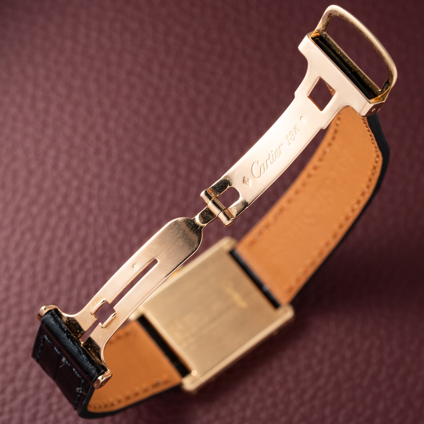 Cartier Tank Louis Paris Dial 18K Yellow Gold Ref. 78086 from 1970s