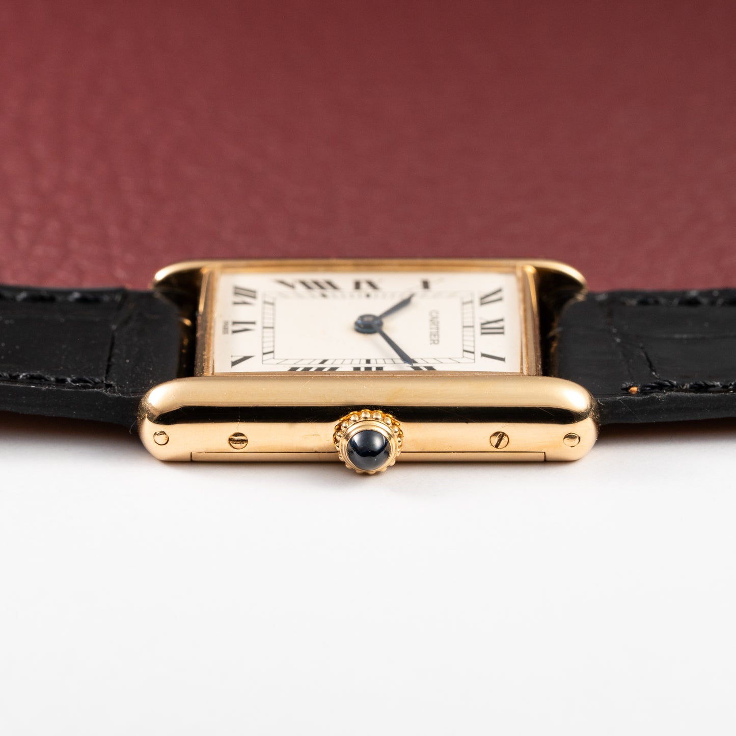 Cartier Tank Louis Paris Dial 18K Yellow Gold Ref. 78086 from 1970s