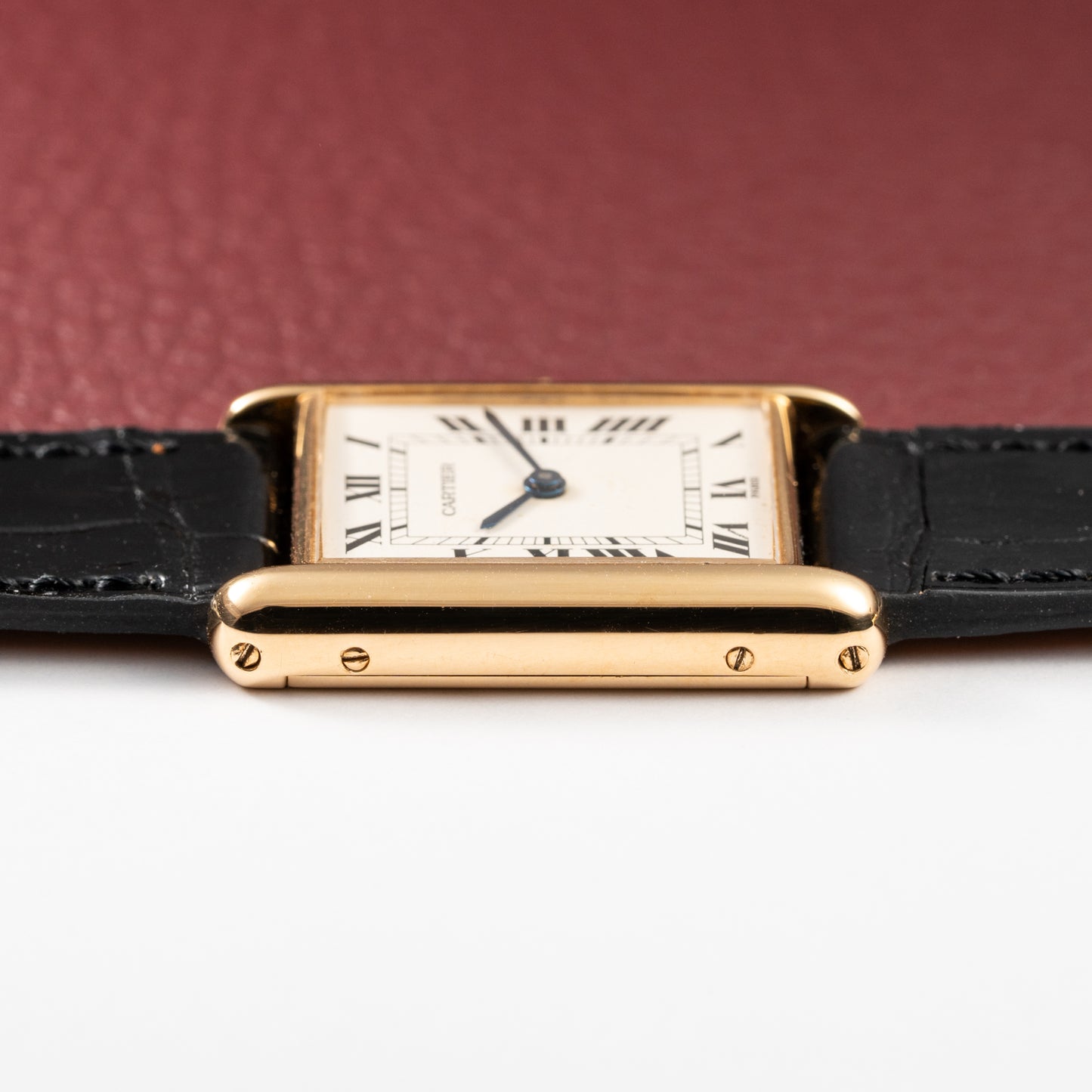 Cartier Tank Louis Paris Dial 18K Yellow Gold Ref. 78086 from 1970s