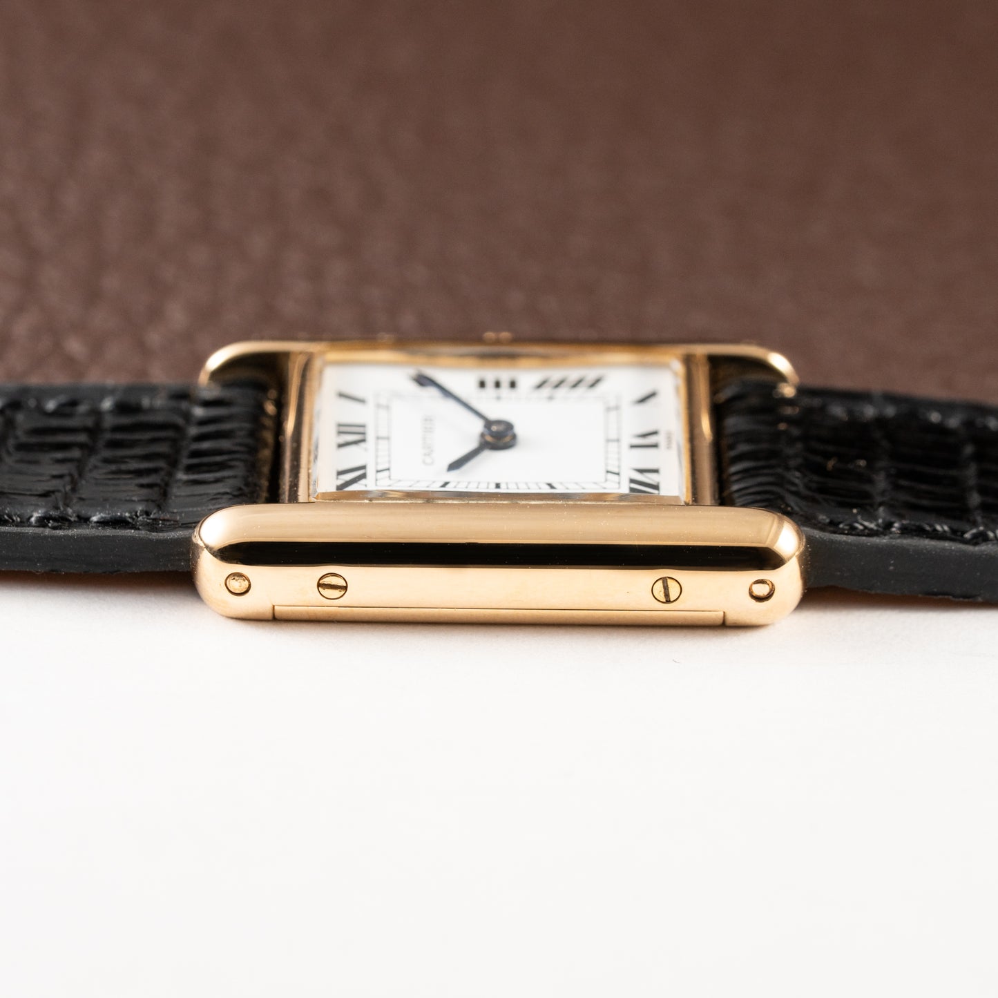 Cartier Tank Louis Paris Dial 18K Gold Pre-CPCP Ref. 878087 from 1990s