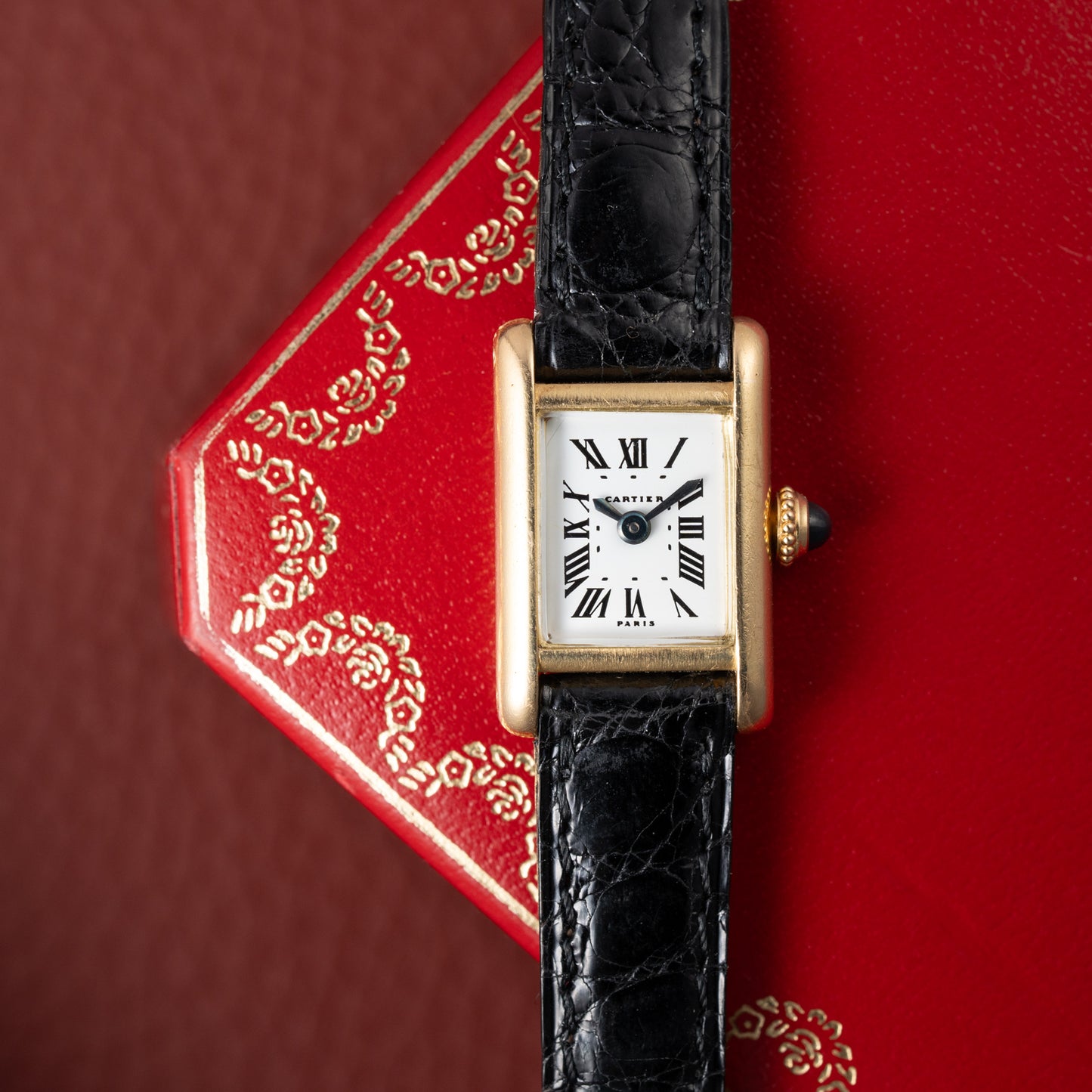 Cartier Tank Mini 18K Paris Dial 1960s