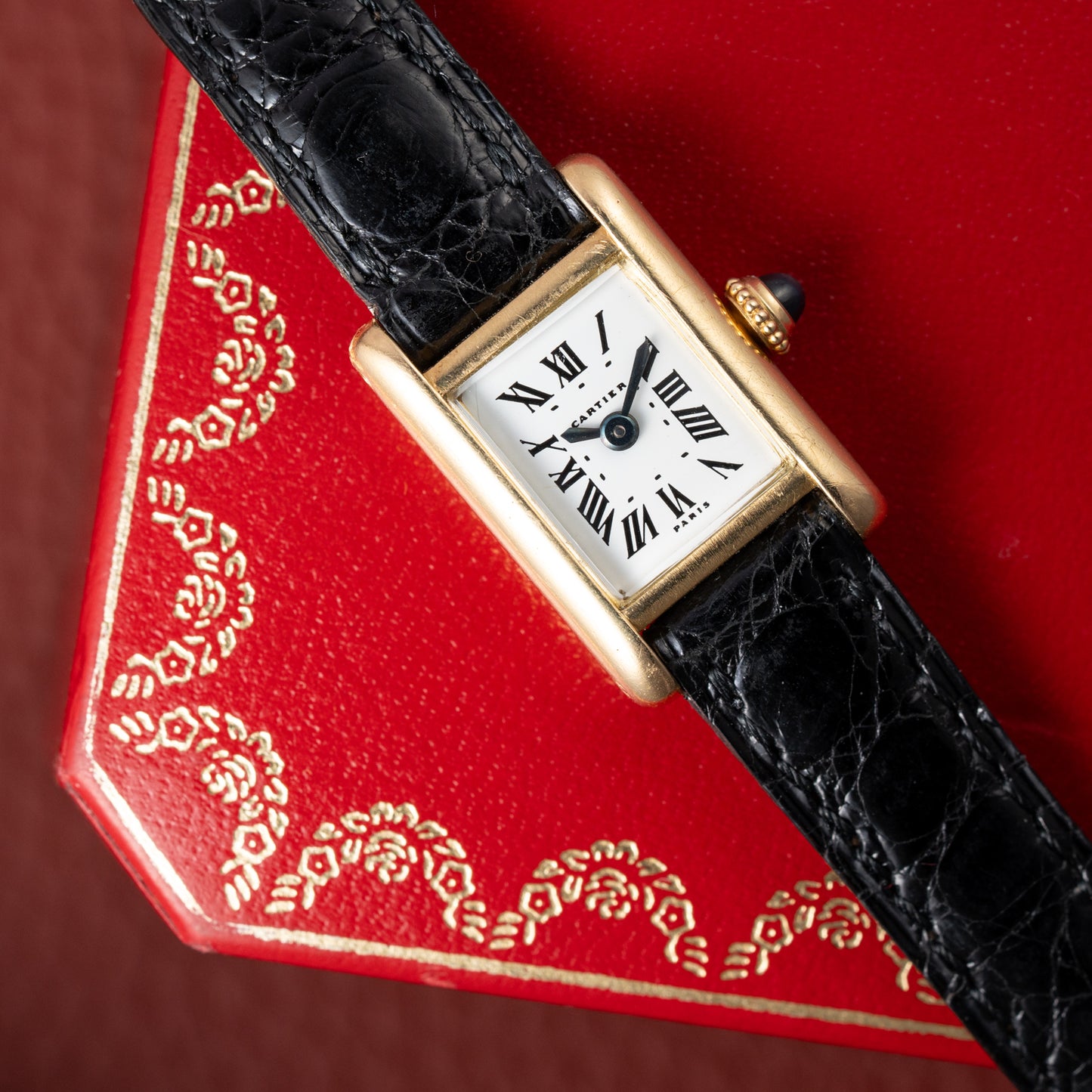 Cartier Tank Mini 18K Paris Dial 1960s