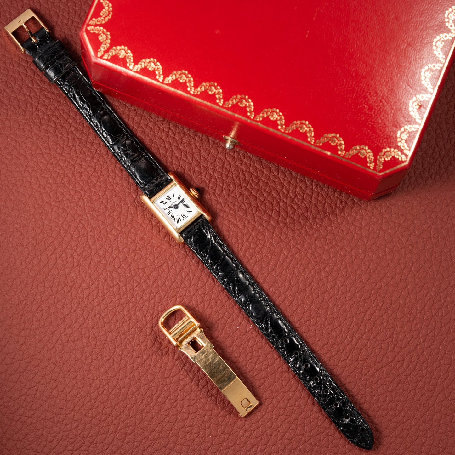 Cartier Tank Mini 18K Paris Dial 1960s