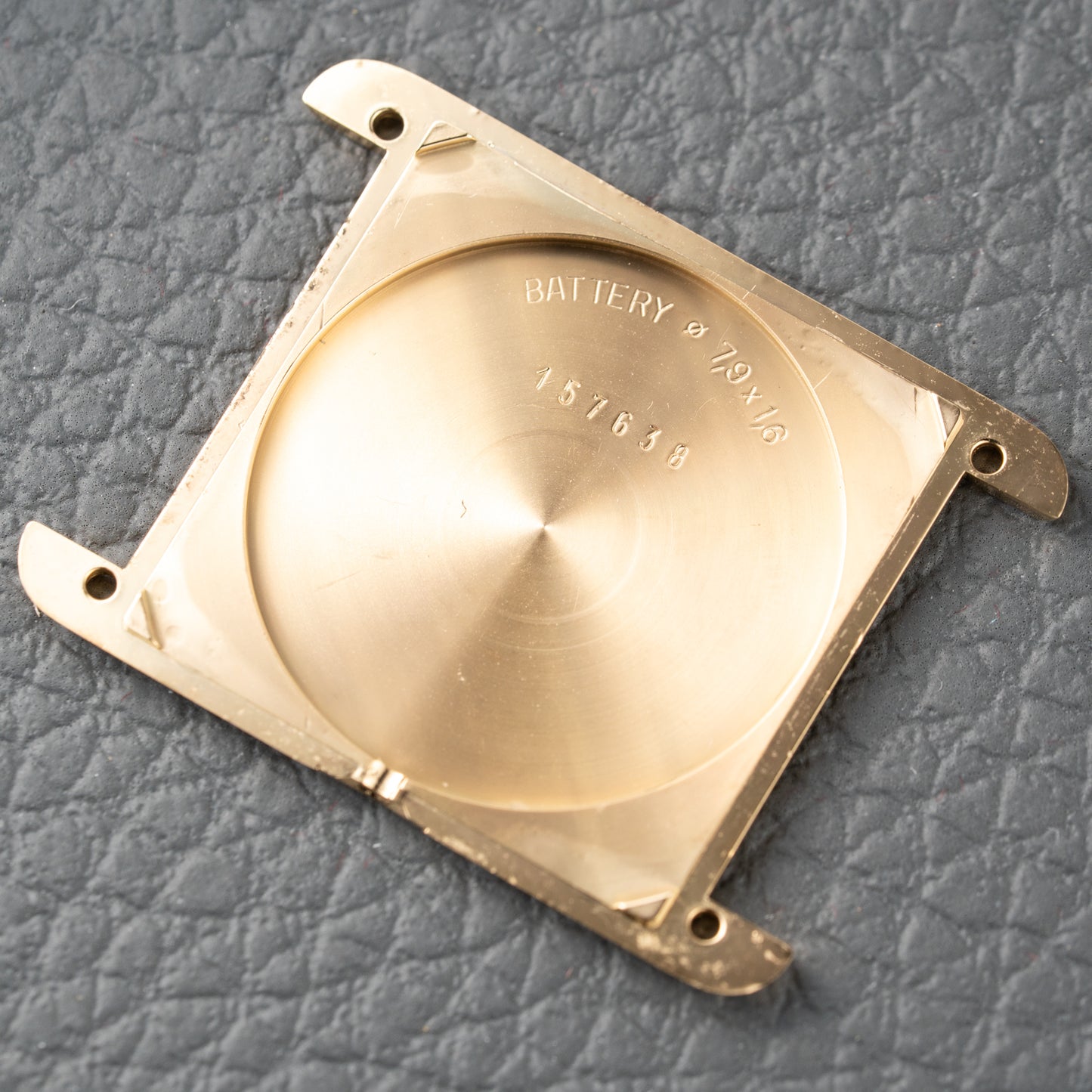Cartier Must de Tank Vermeil Trinity Dial Reference 590005
