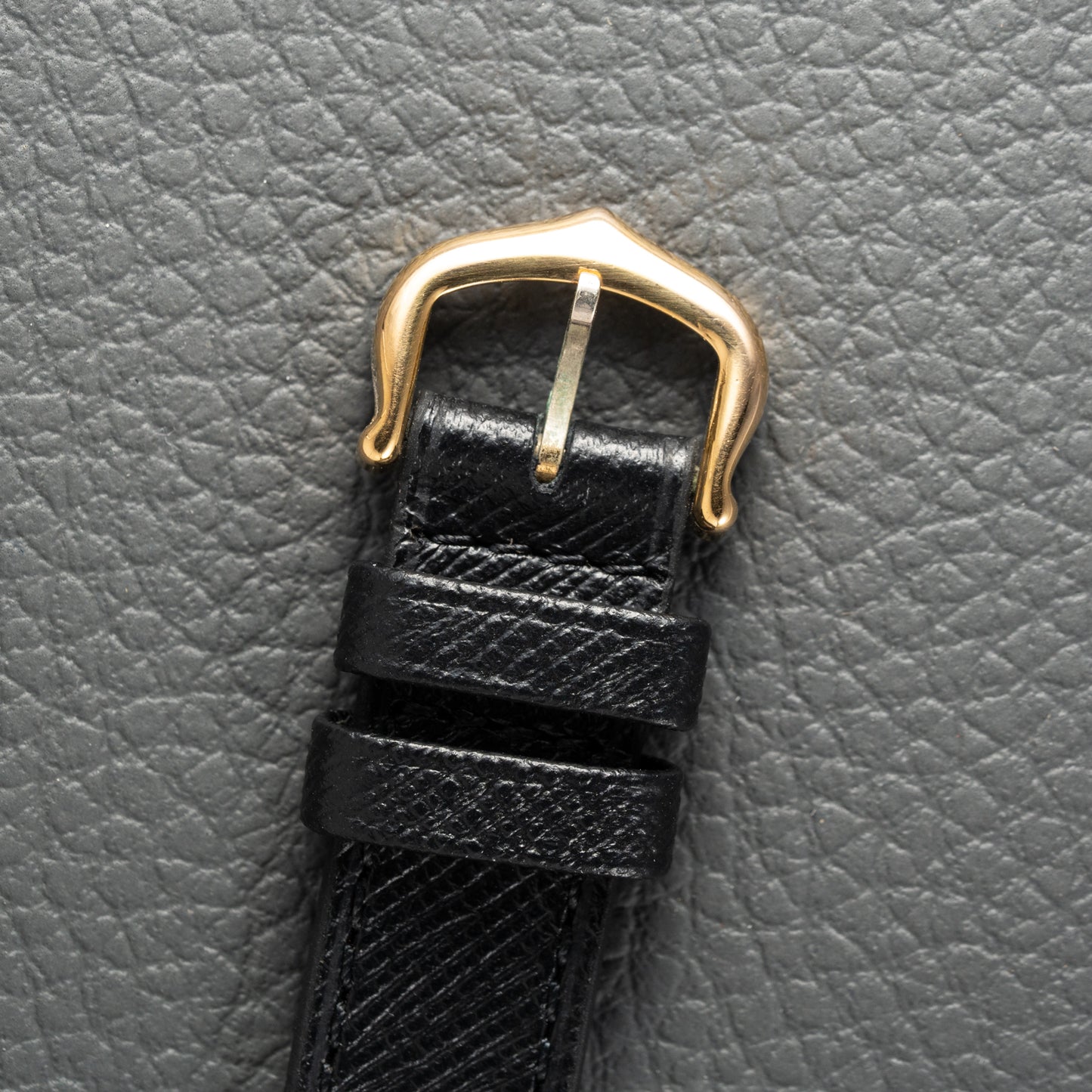 Cartier Must de Tank Vermeil Hollow Big Roman Mirror Gold Dial Quartz PM Ref 3 66001