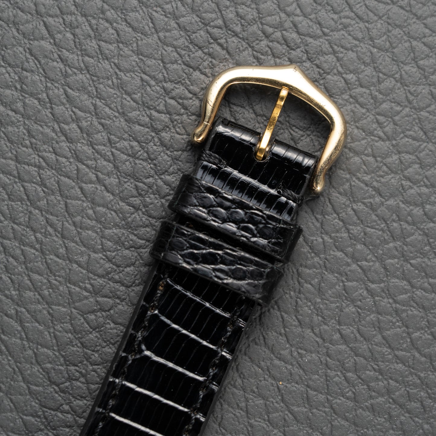 Cartier Tank Must de Vermeil Black Dial PM Full Set from 1987