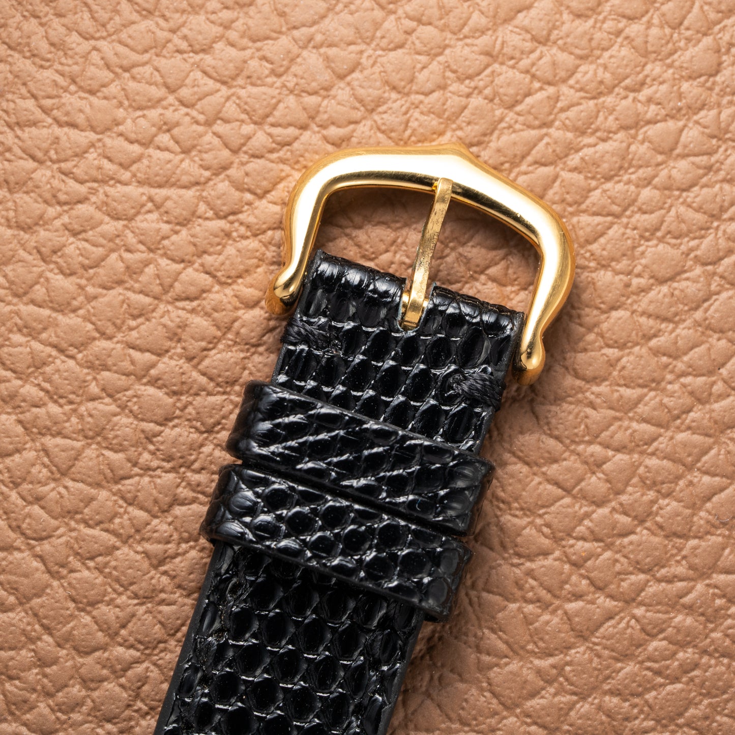 Cartier Tank Must de Vermeil Black Roman Dial PM 1980s