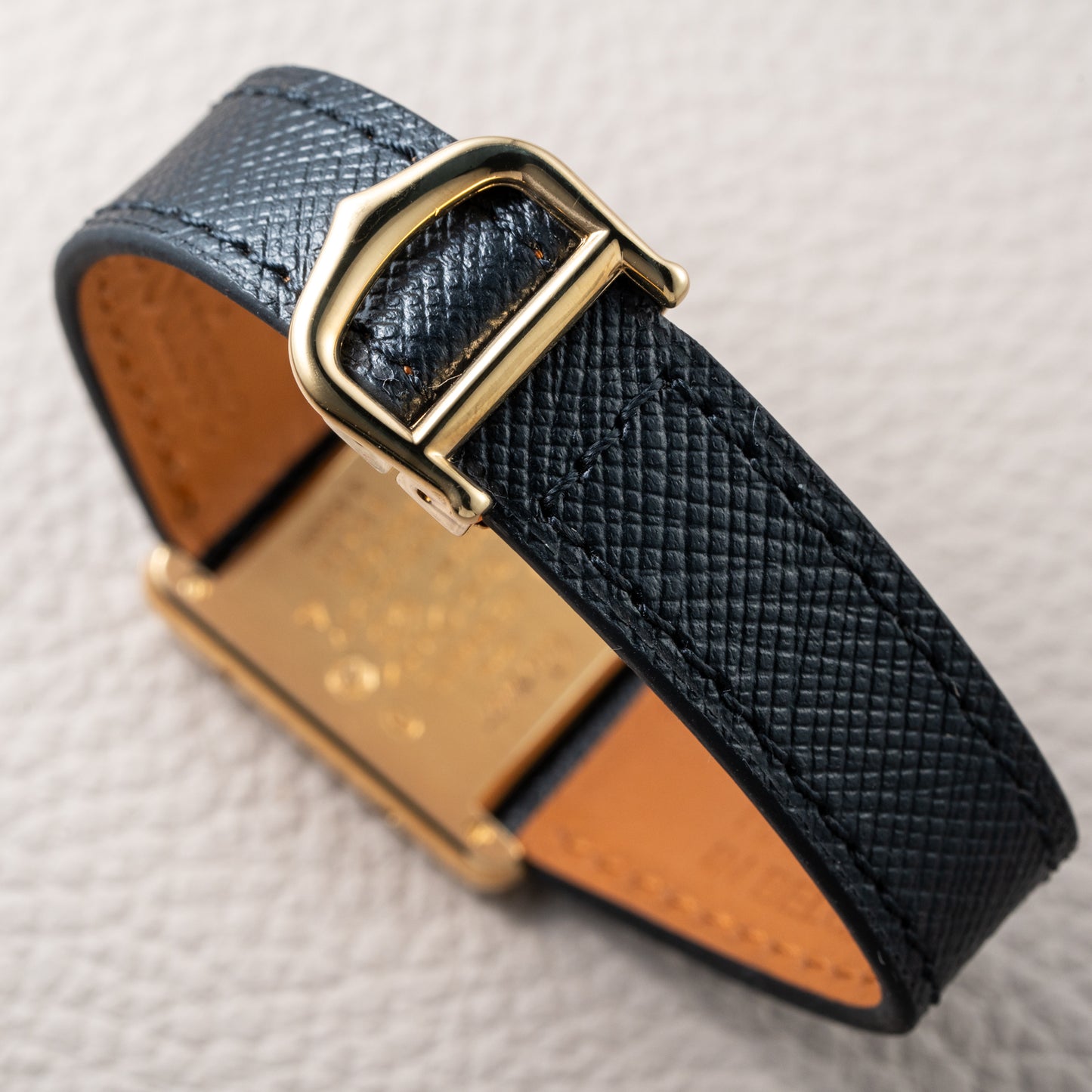 Cartier Tank Must de Vermeil Black Spider Dial Reference 3 66001 from 1980s