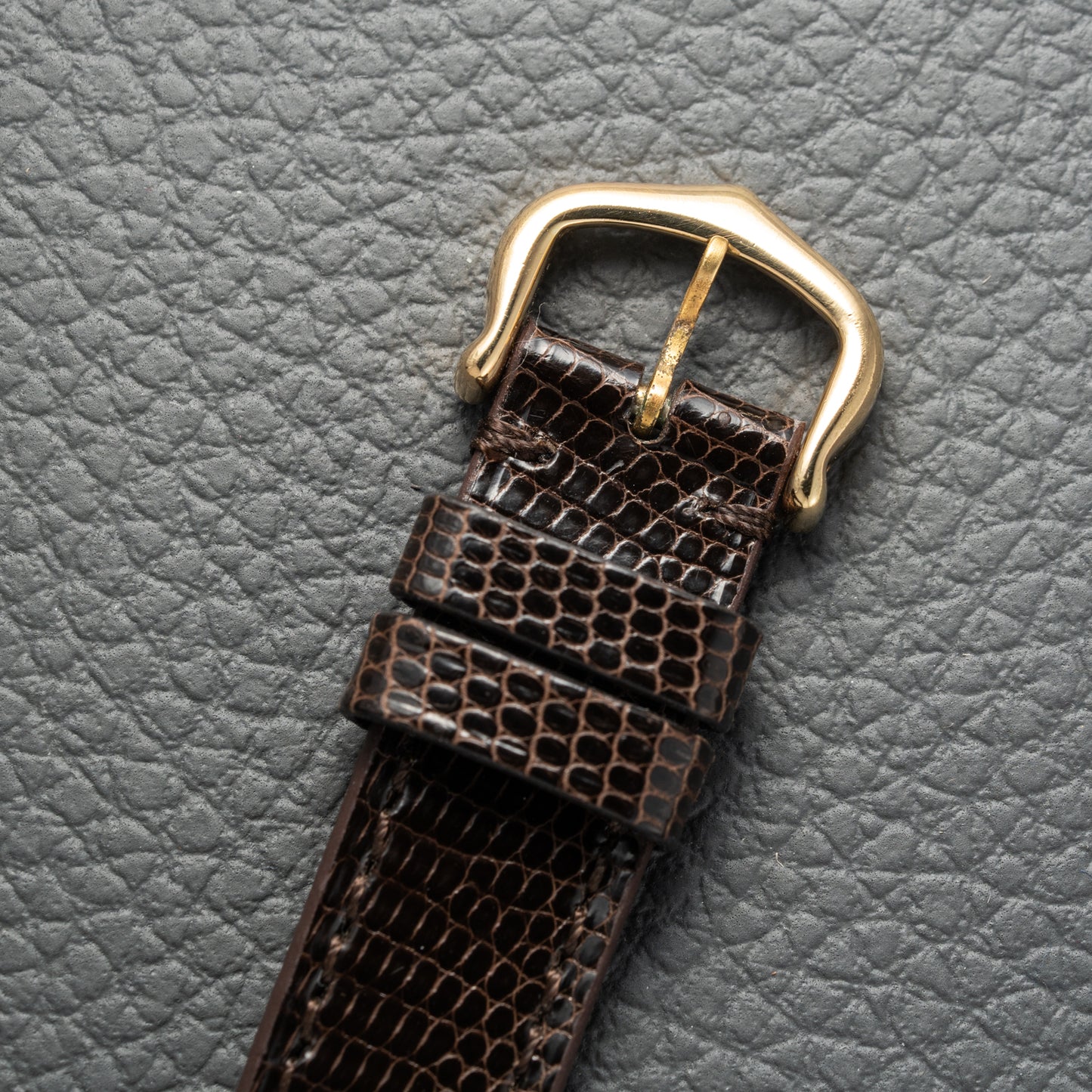 Cartier Tank Must de Vermeil 'Turtle Shell' Brown Wood Dial PM Full Set from 1978!