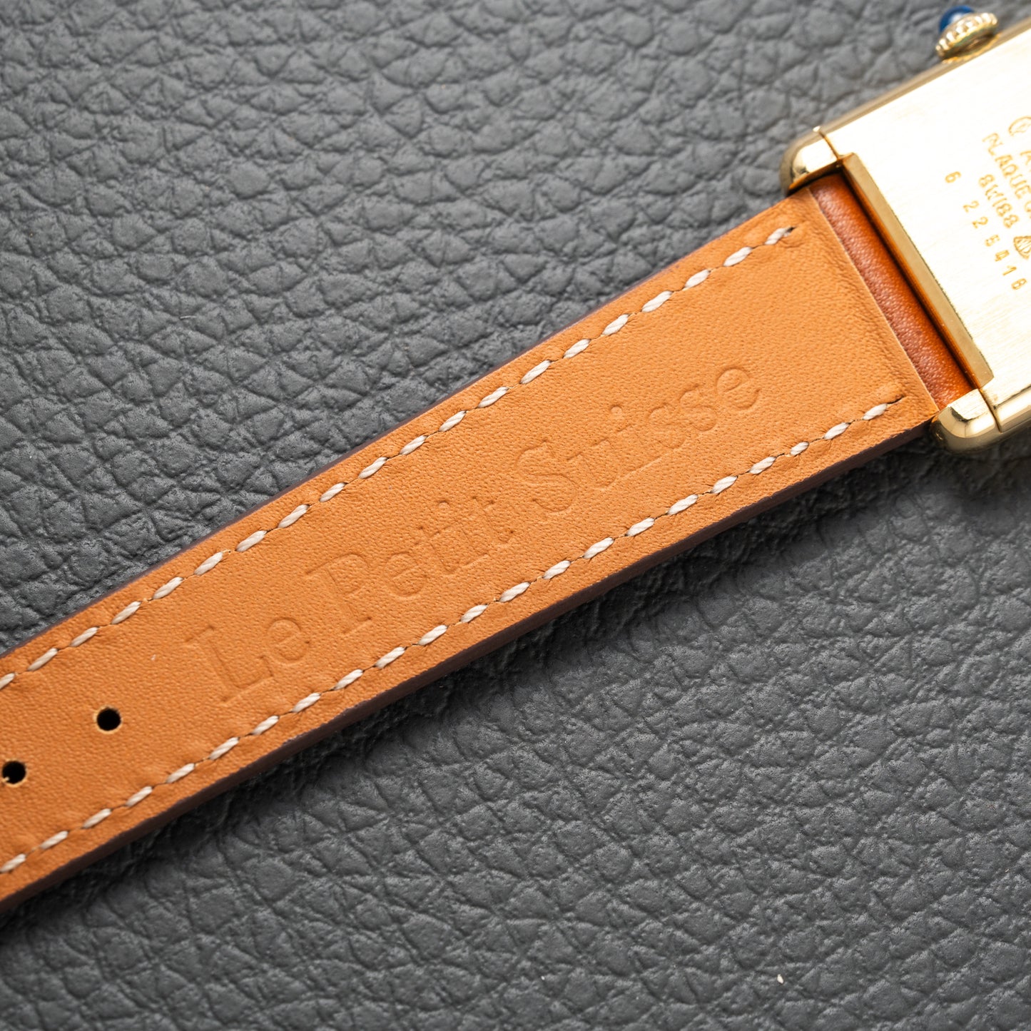 Cartier Must de Tank Vermeil Lemon Roman Dial – 1990s