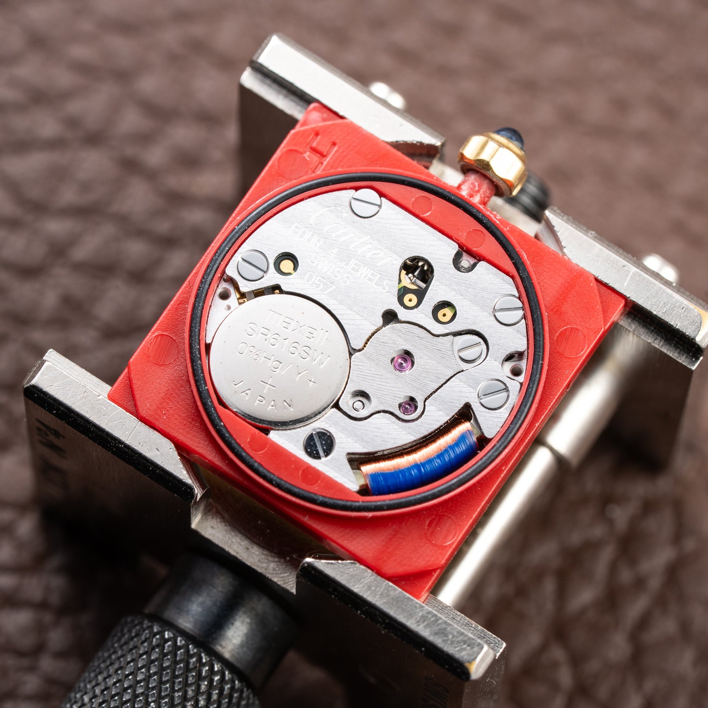 Cartier Tank Must de Lemon Roman Dial Cartier Service 2026 Vermeil PM Ref. 3 66001 from 1980S