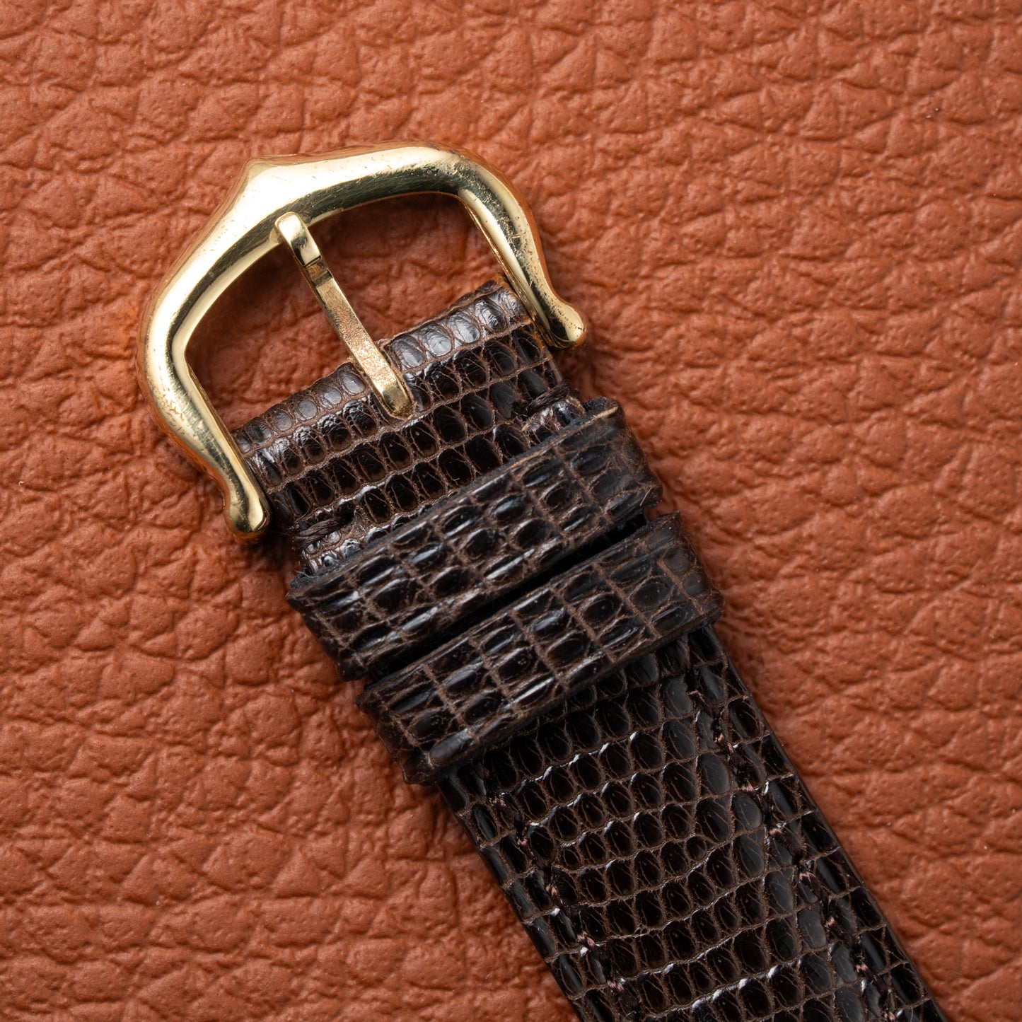 Cartier Tank Vermeil Roman Lemon Dial PM
