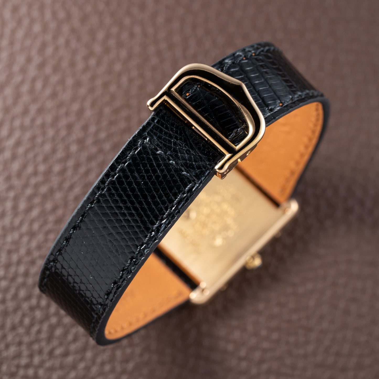 Cartier Must de Tank Vermeil Lemon Roman Dial Reference 6 81006