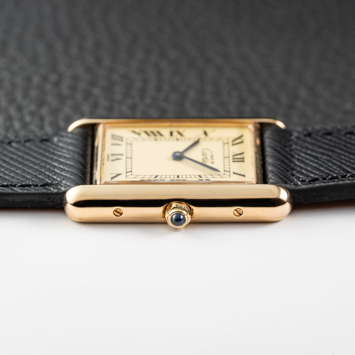 Cartier Must de Tank Vermeil Lemon Roman Dial Reference 6 81006 CARTIER SERVICED 2025
