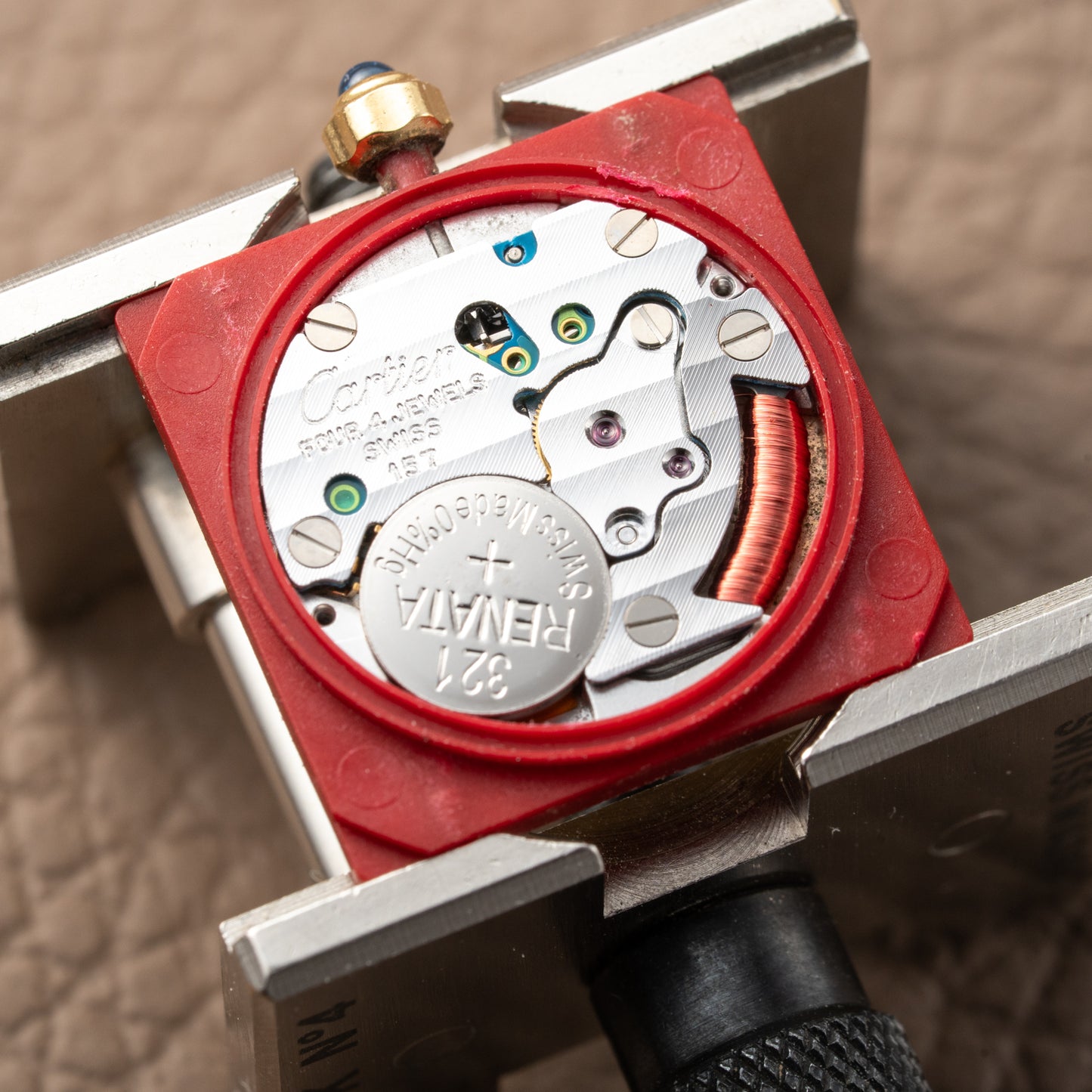 Cartier Tank Must de Vermeil Lemon Roman Dial PM Reference 3 66001