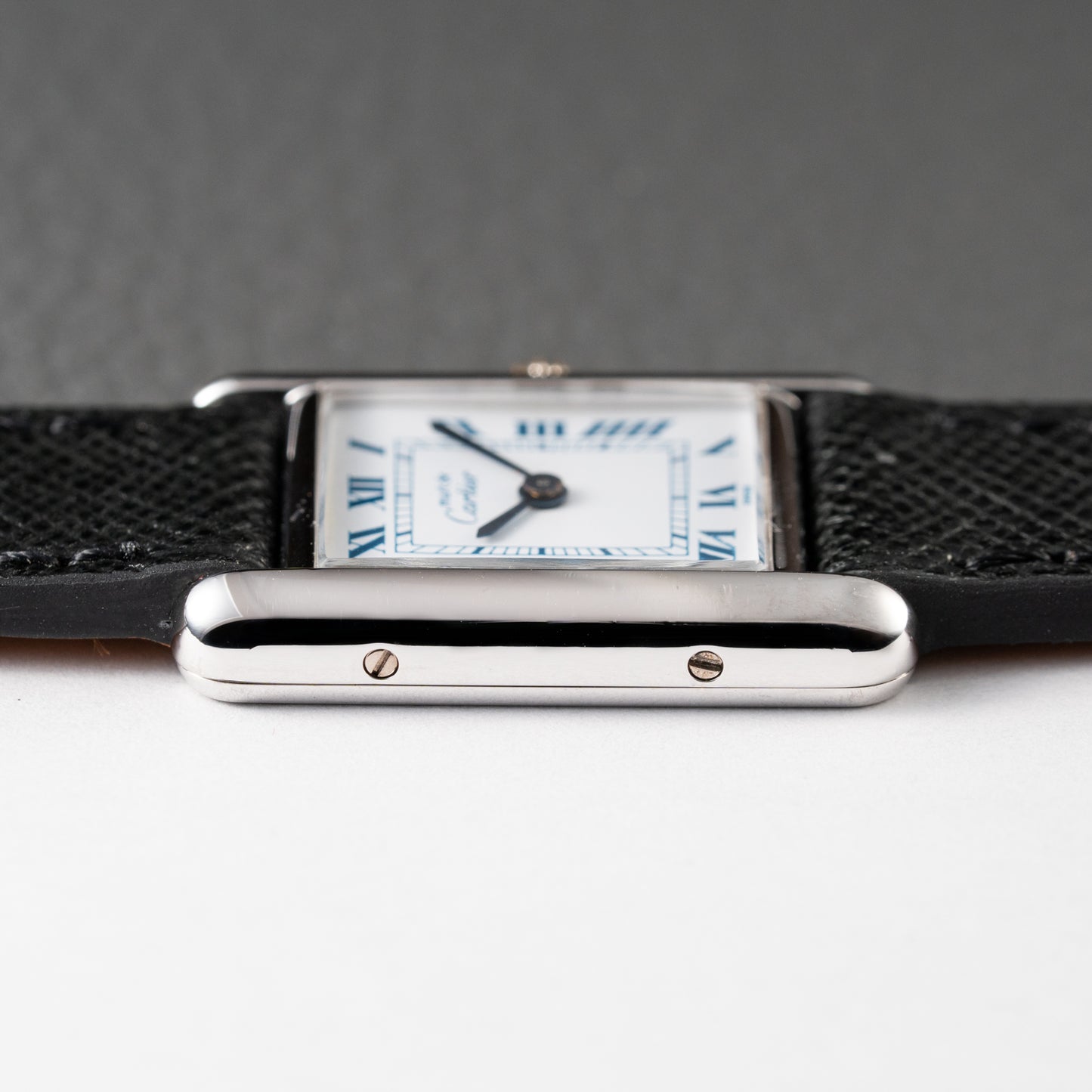 Cartier Must de Tank Silver White Roman Dial PM SM Reference 3 66001