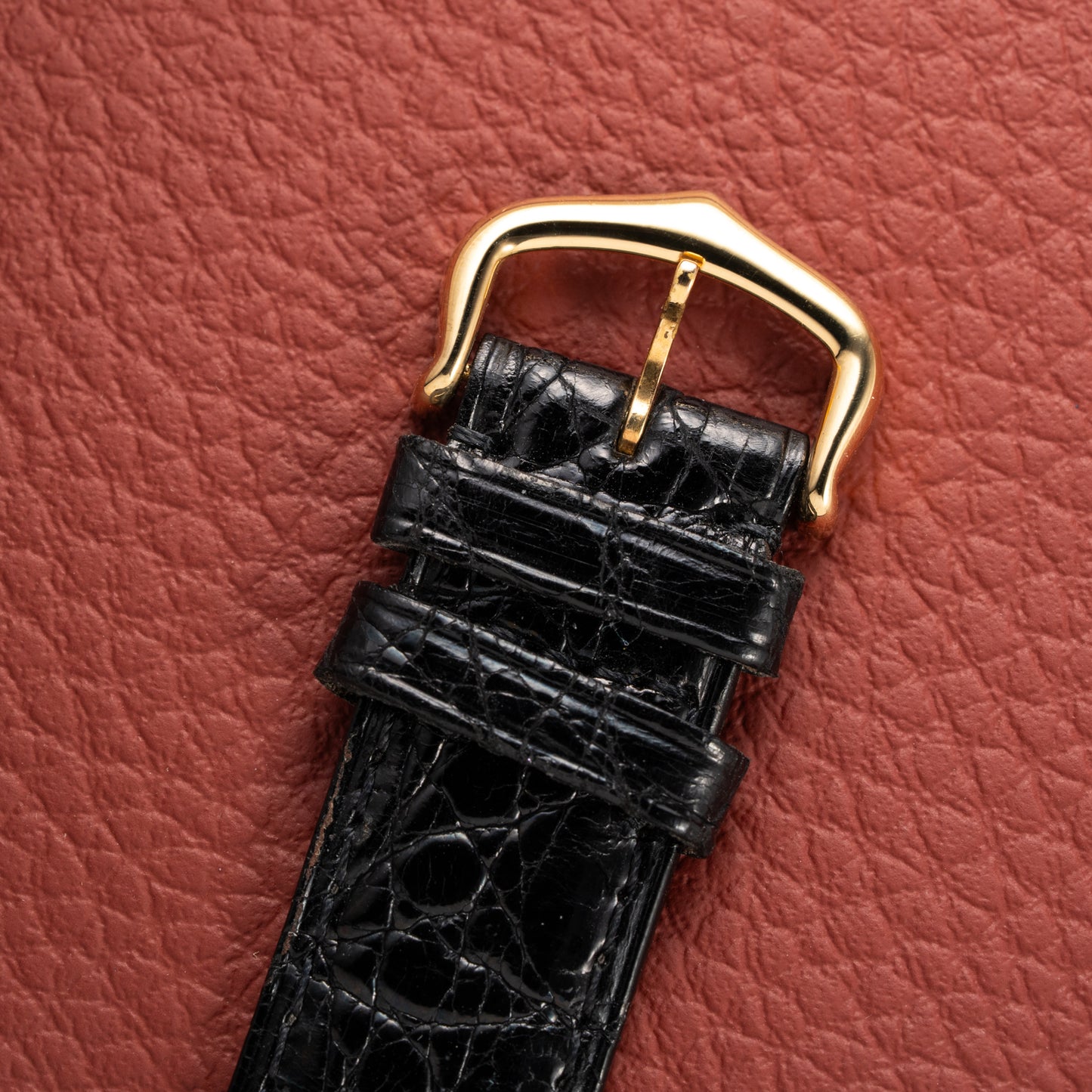 Cartier Tank Must de Rare Breguet Numerals Dial Vermeil Ref 590005 From 1990s