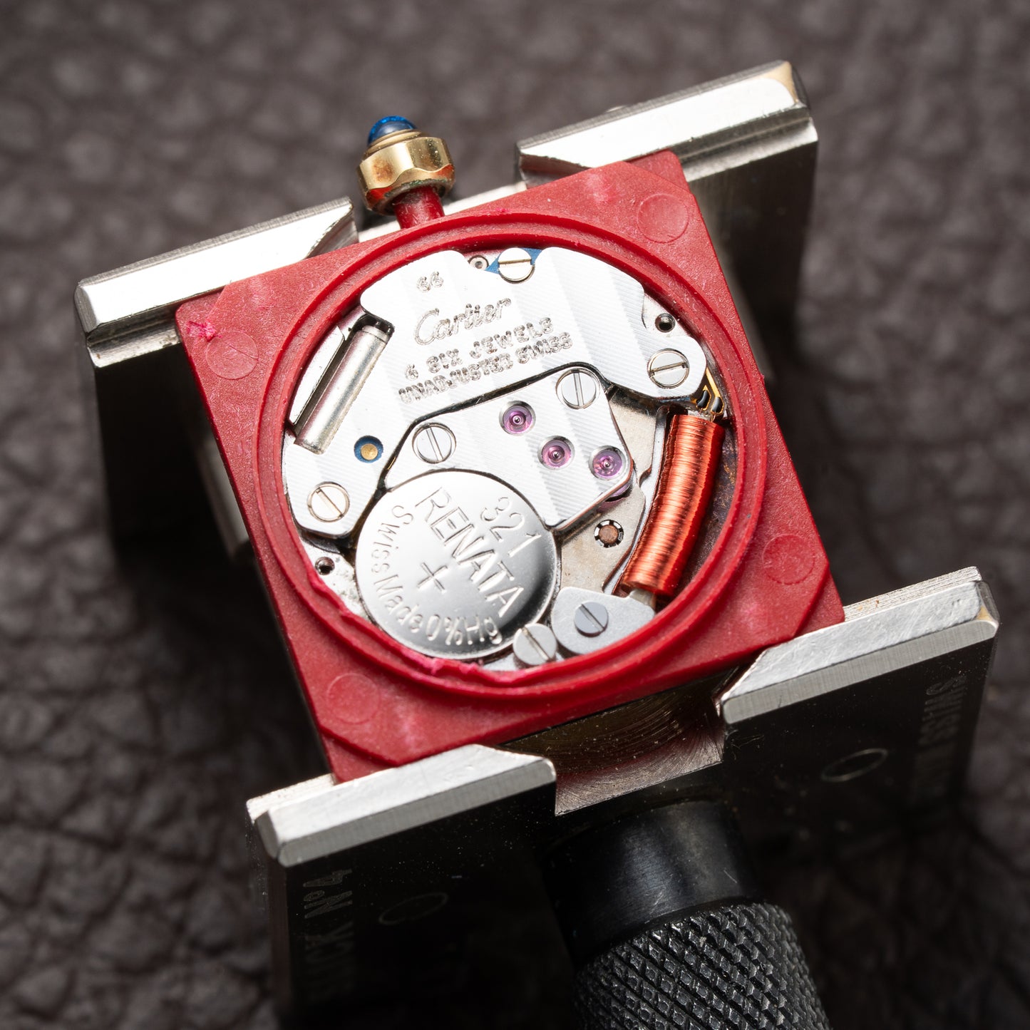Cartier Tank Must de Lemon Roman Dial β 091 AM ZF MANAUS Brazil Export Market Vermeil PM Quartz Ref 3 66001 from 1980s