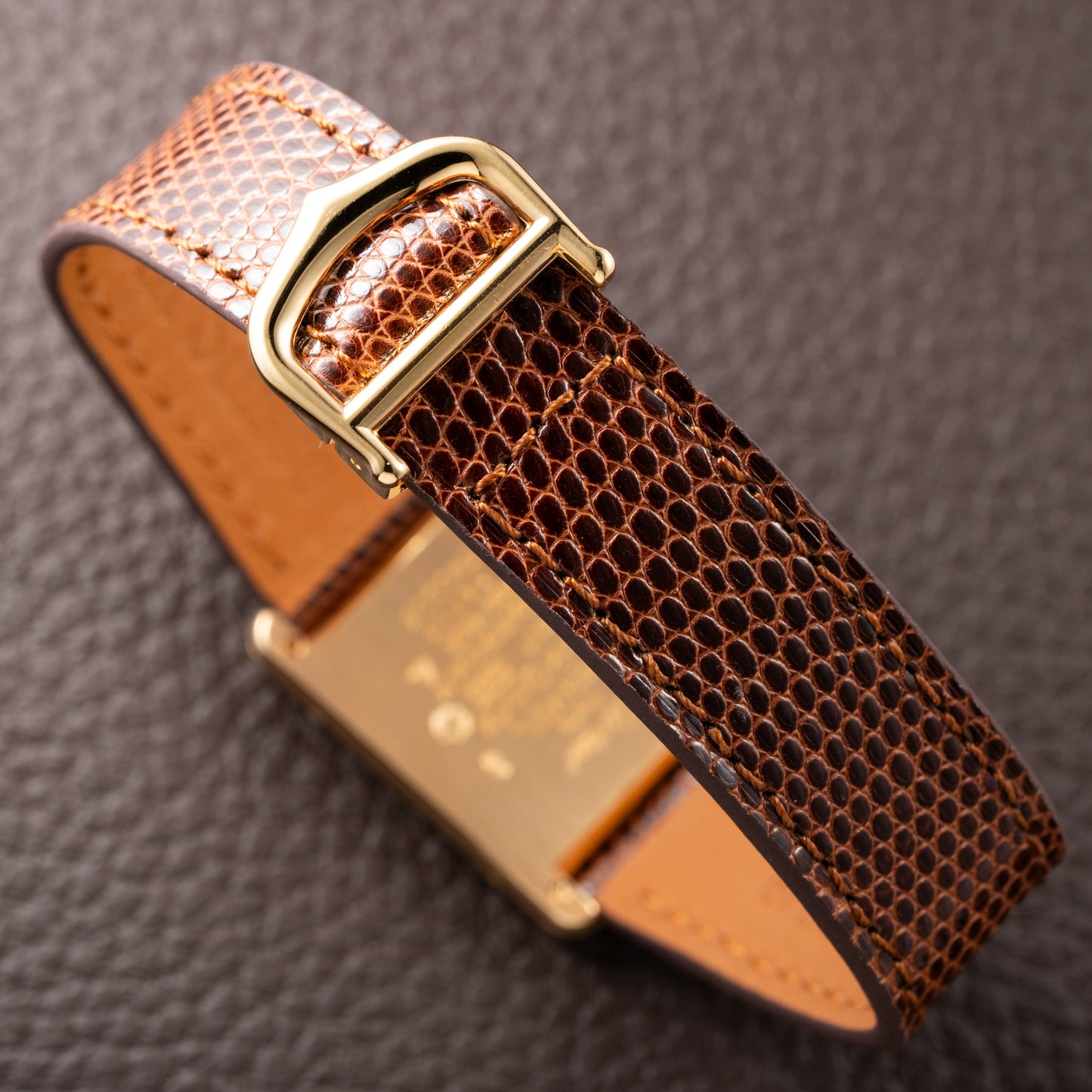 Cartier Tank Must de Vermeil Classic Roman Lemon Dial Ref 590005 from 1990s