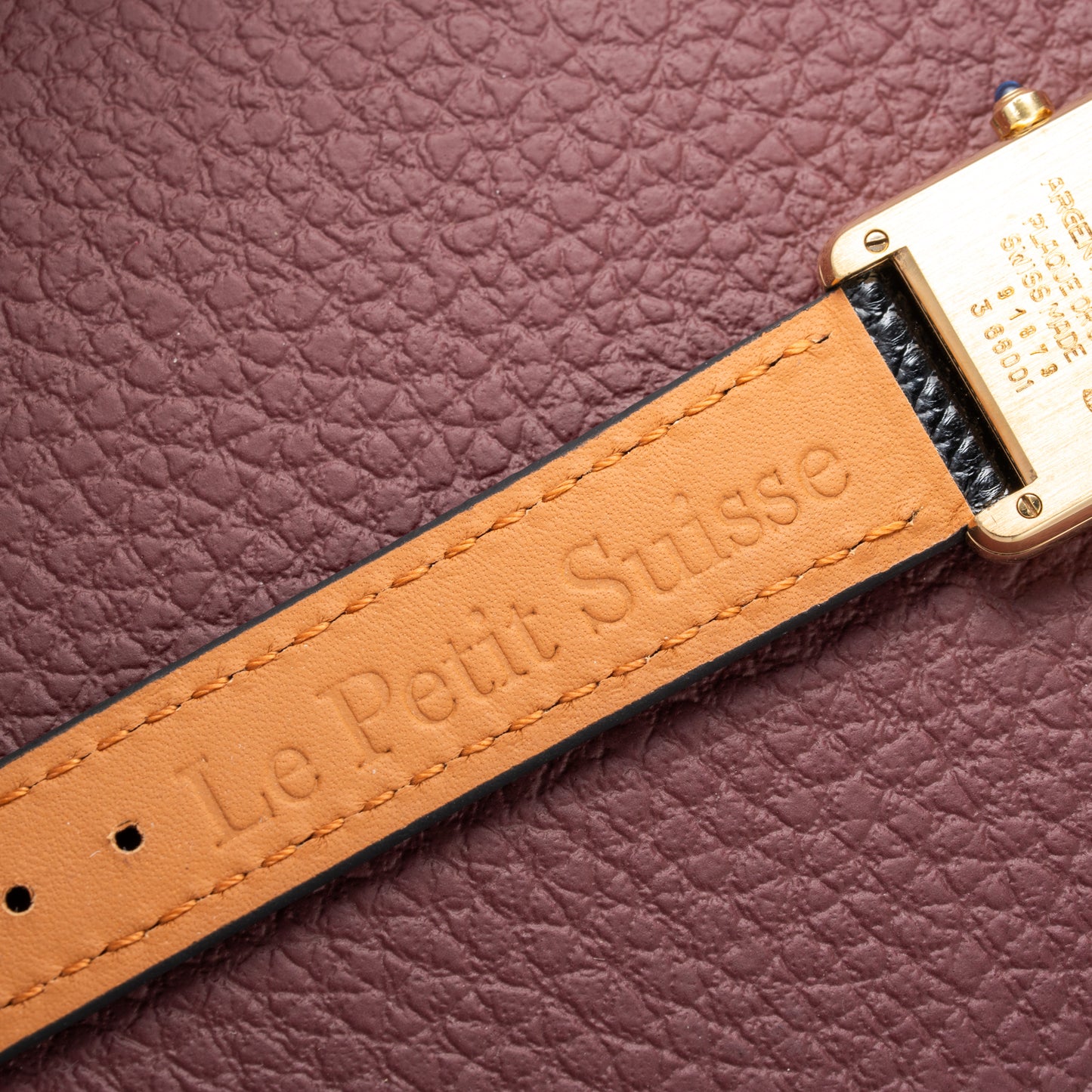 Cartier Tank Must de Vermeil Lemon Roman Dial PM Reference 3 66001