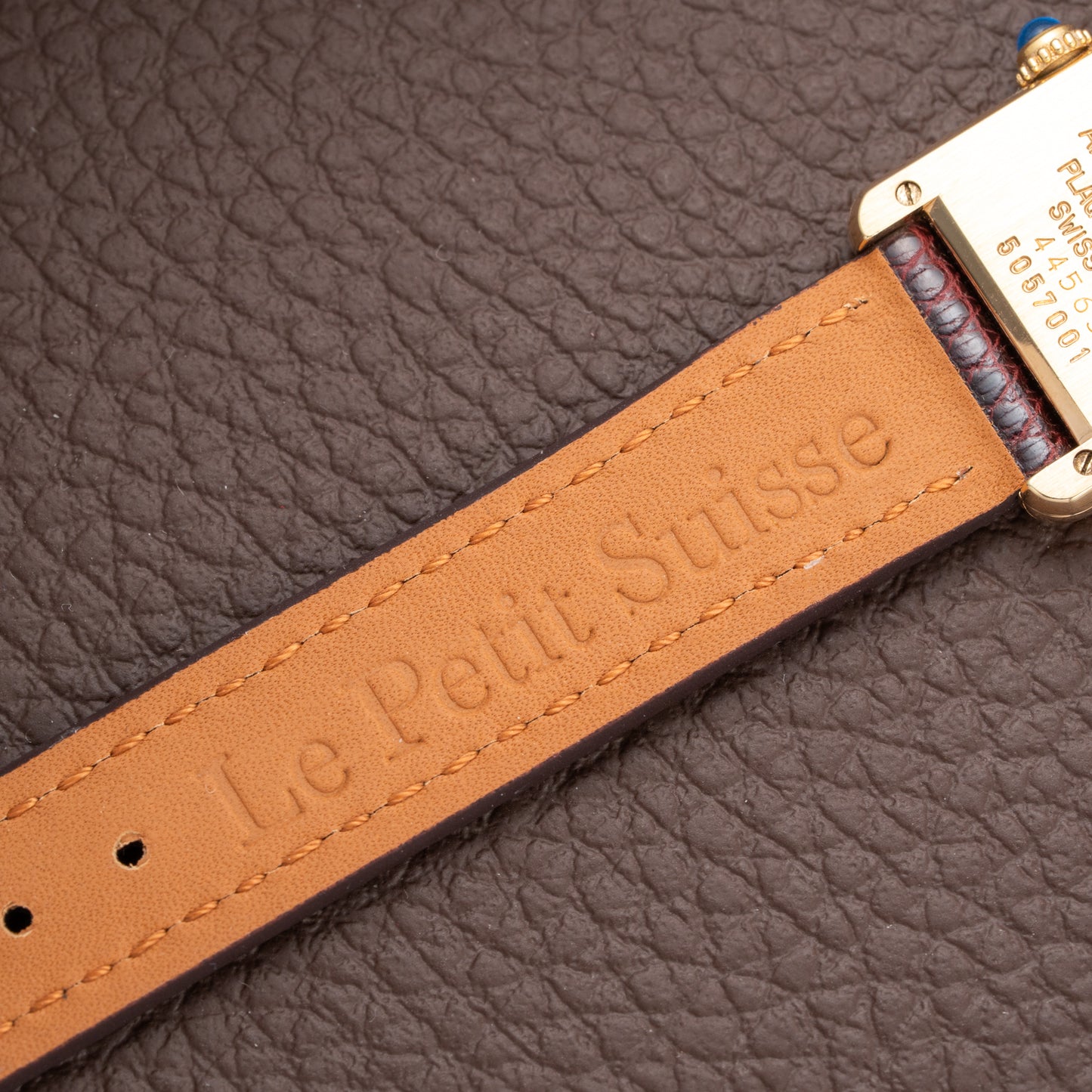 Cartier Tank Must de Vermeil ‘Trinity' Tricolor Dial PM Ref 5057001 from 1990s