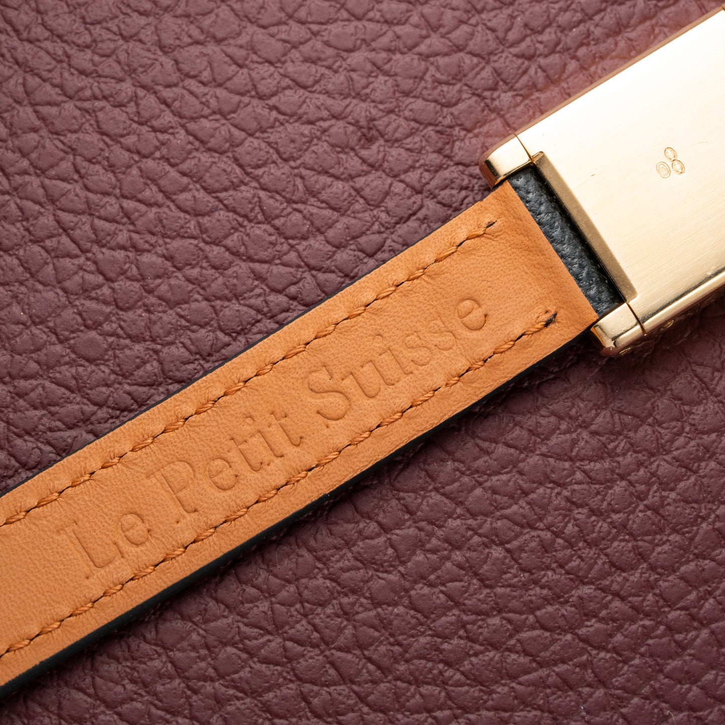 Cartier Tank Normale Paris Dial Ref. 78093 in 18K Yellow Gold PM from 1970s