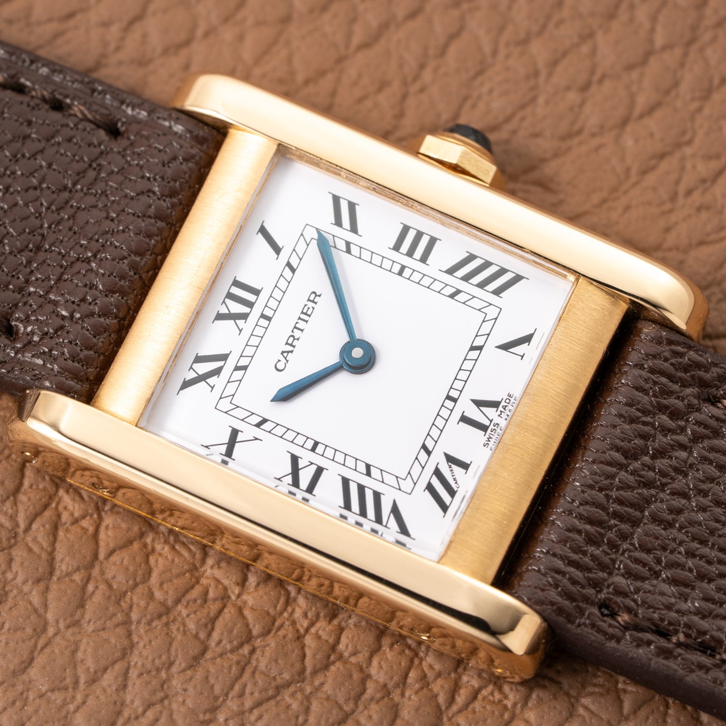 Cartier Tank Normale 18K Yellow Gold Ref. 78092 from 1970s