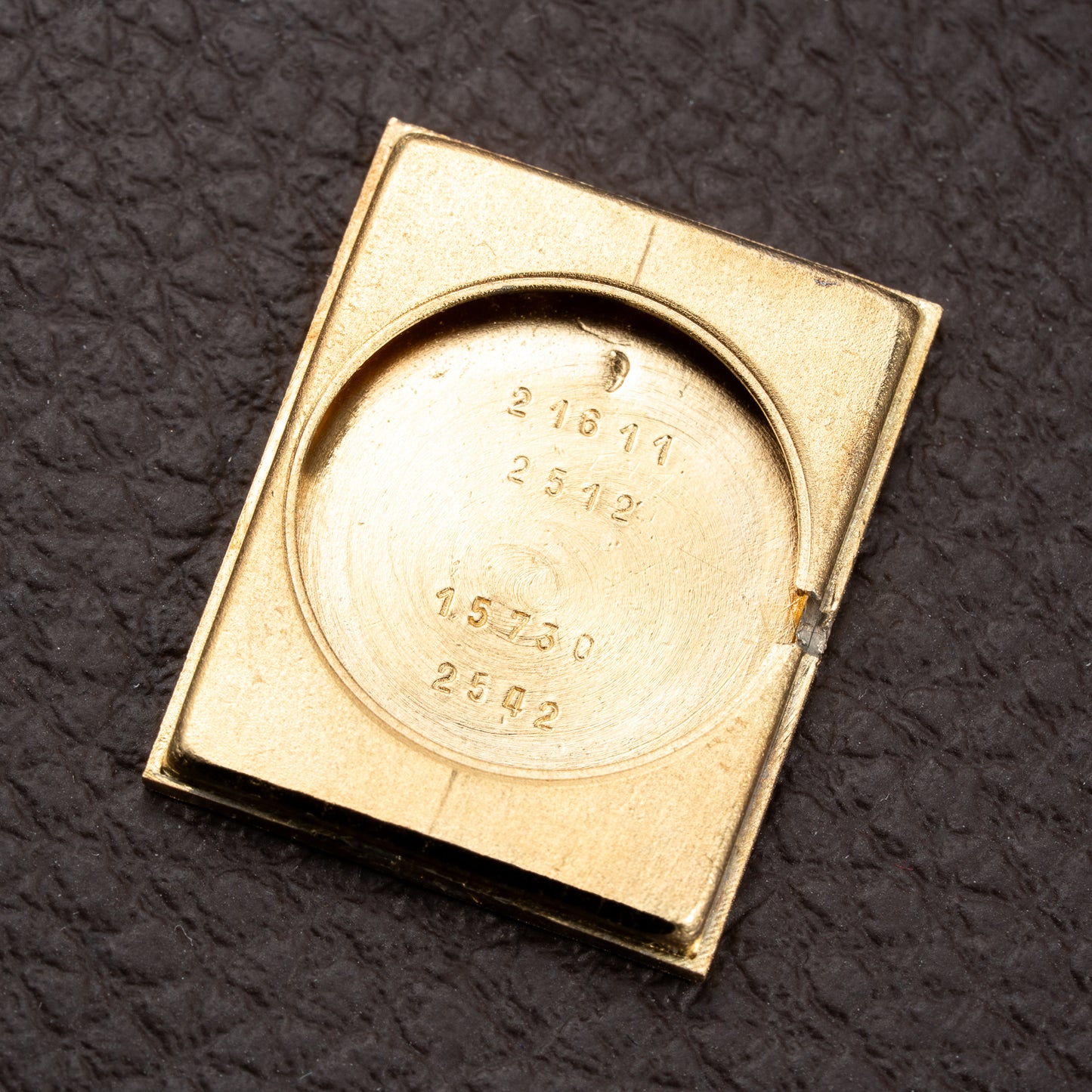 Cartier Tank “Pallisandre de Rio” “Tank Wood” Mohogany Ref 21611 from 1975