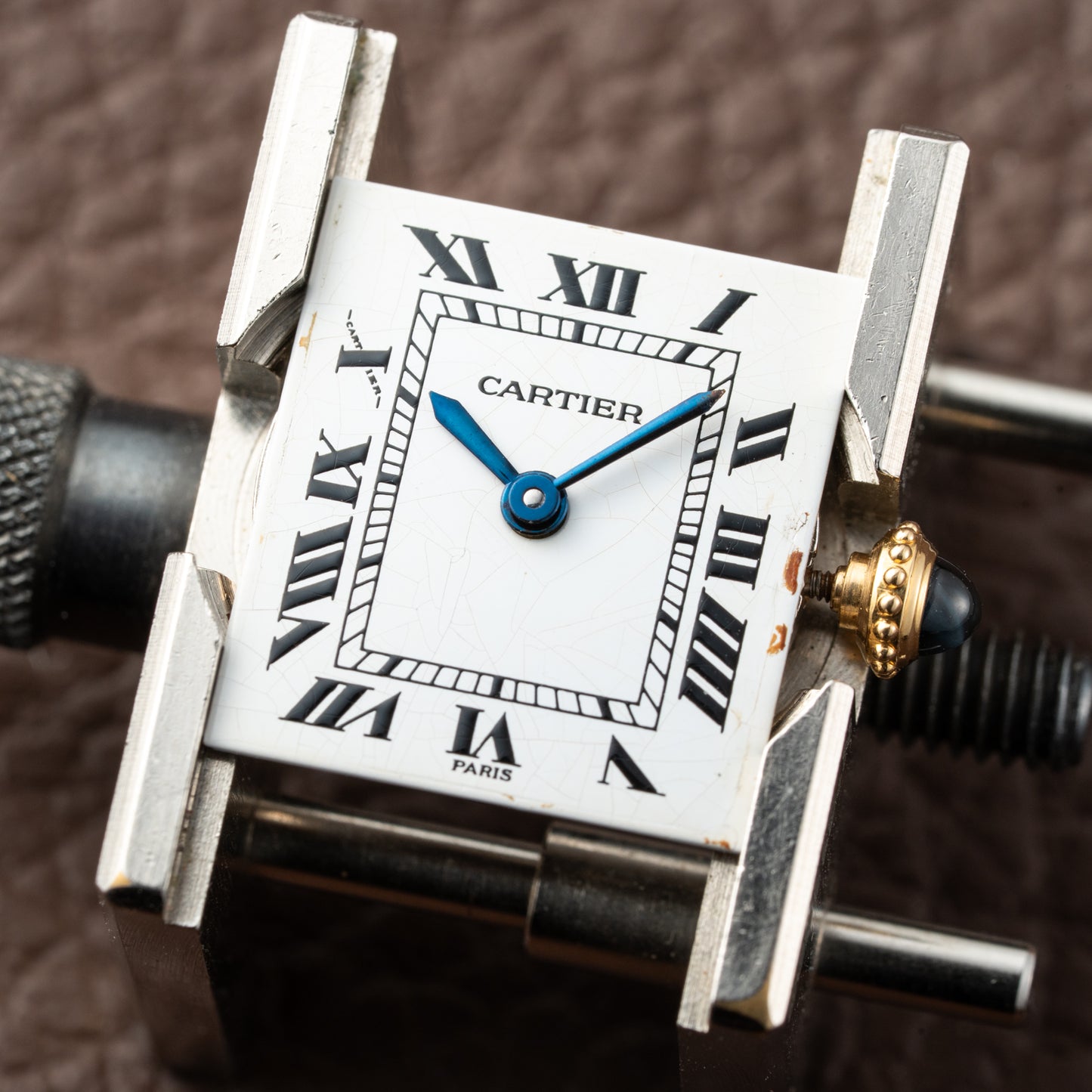 Cartier Tank Louis Mini PM Paris Dial Ref 67117 from 1970s