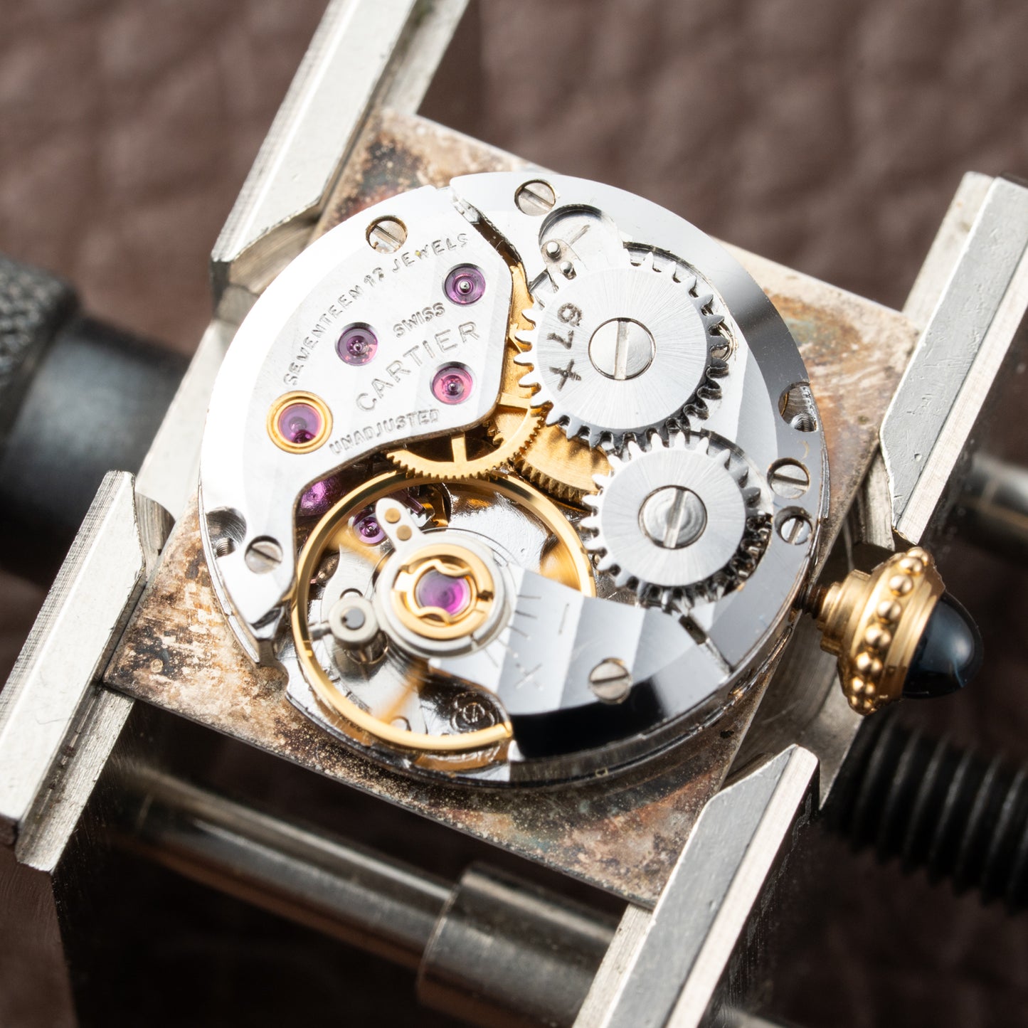 Cartier Tank Louis Mini PM Paris Dial Ref 67117 from 1970s