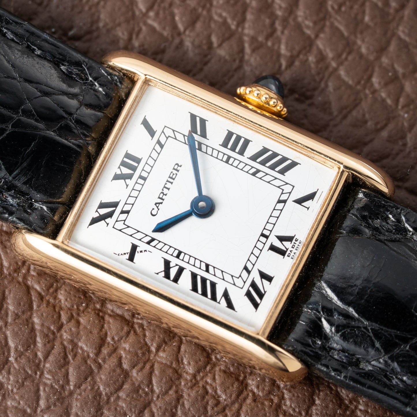 Cartier Tank Louis Mini PM Paris Dial Ref 67117 from 1970s