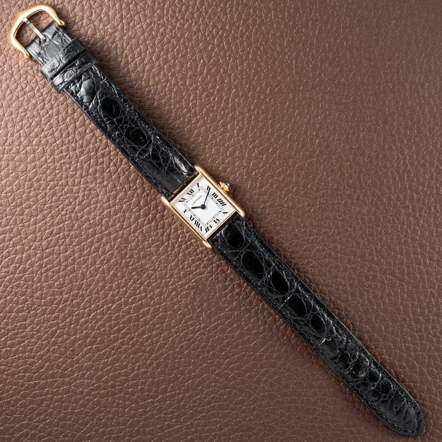 Cartier Tank Louis Mini PM Paris Dial Ref 67117 from 1970s