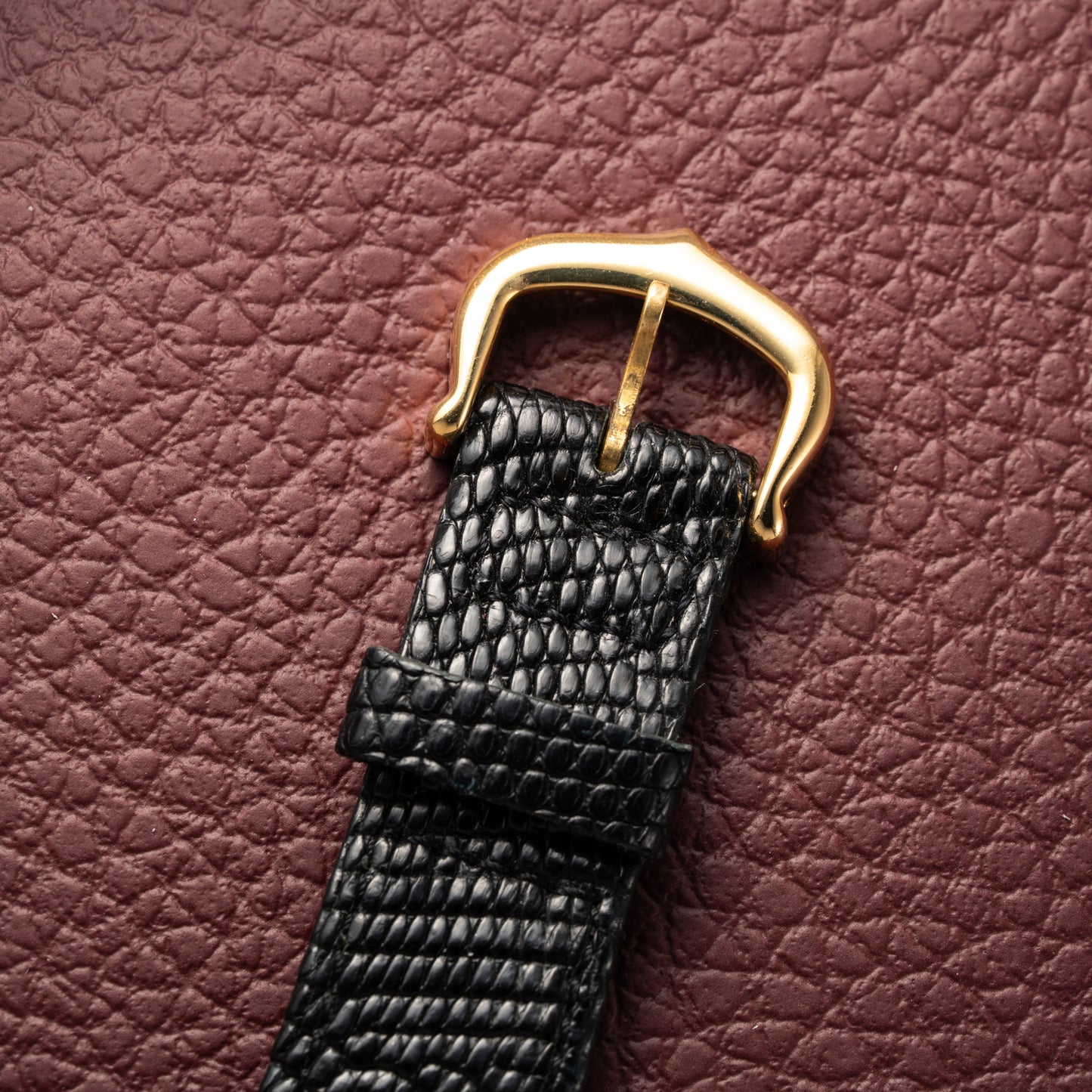 Cartier Must de Tank Vermeil Lemon Roman 1990s Mint Condition