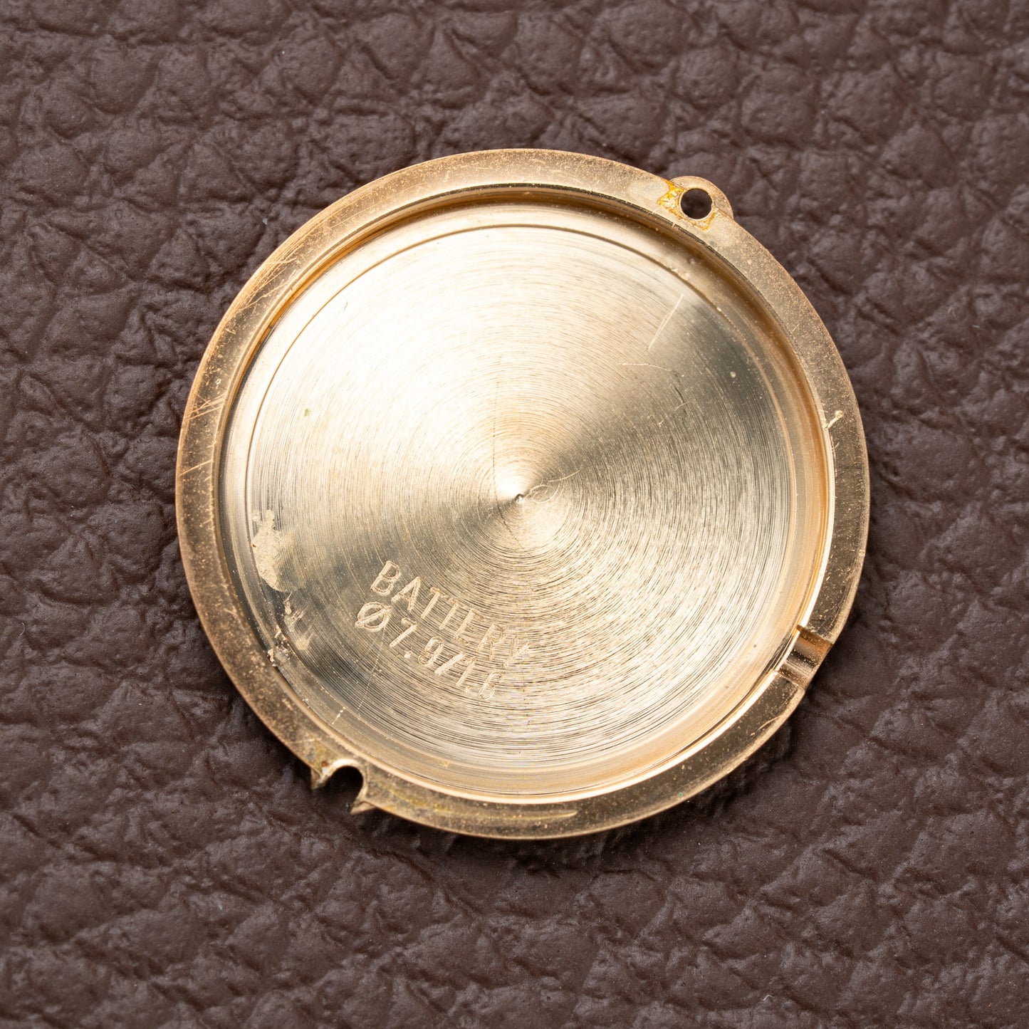 Cartier Must de Vendôme Mantel Lapis Lazuli Vermeil Ref. 590004 from the 1990s