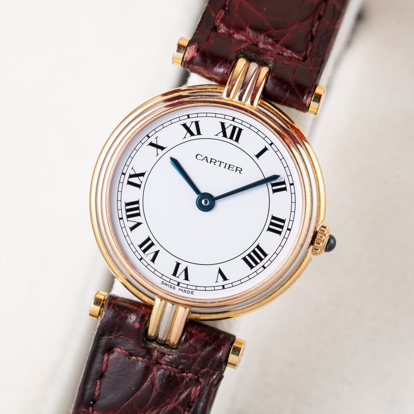 Cartier Vendôme Louis Trinity 18K 3 Ors PM Ref. 81004 from 1980s