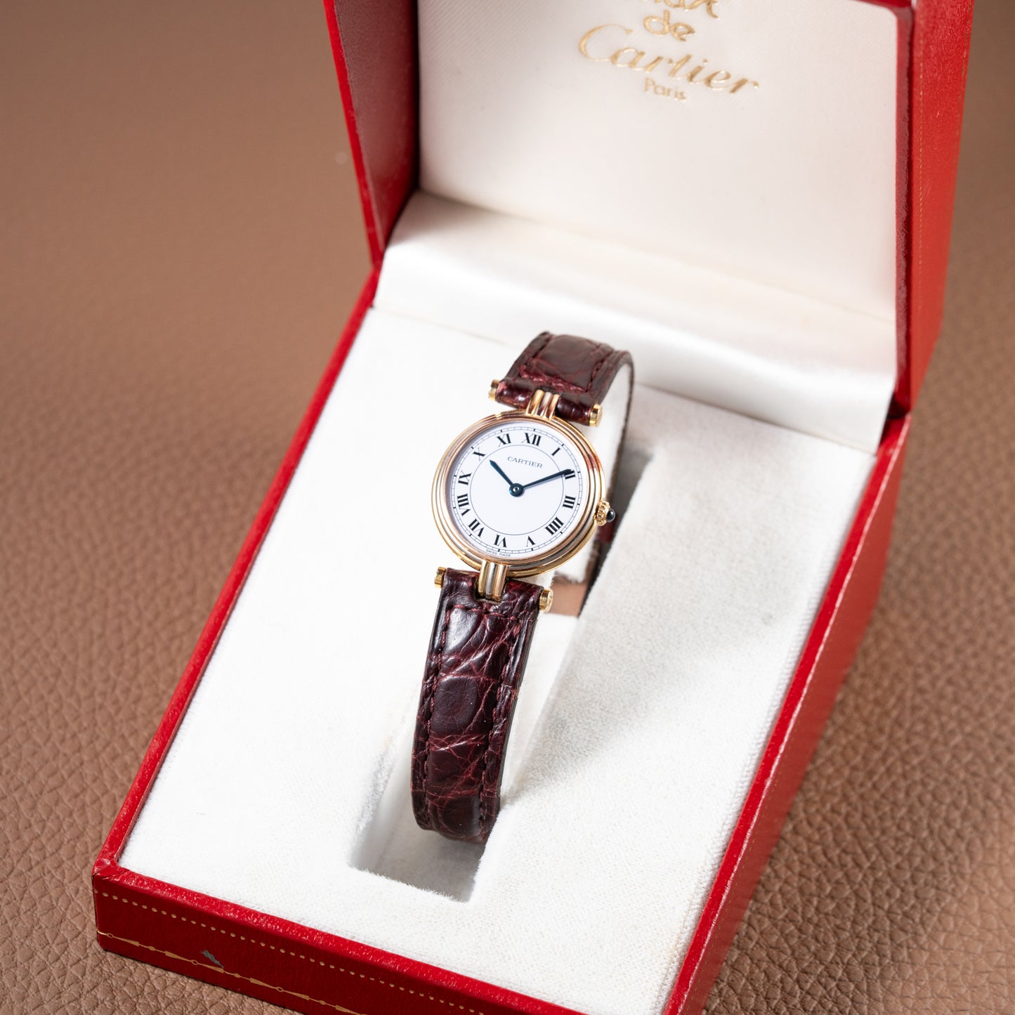 Cartier Vendôme Louis Trinity 18K 3 Ors PM Ref. 81004 from 1980s