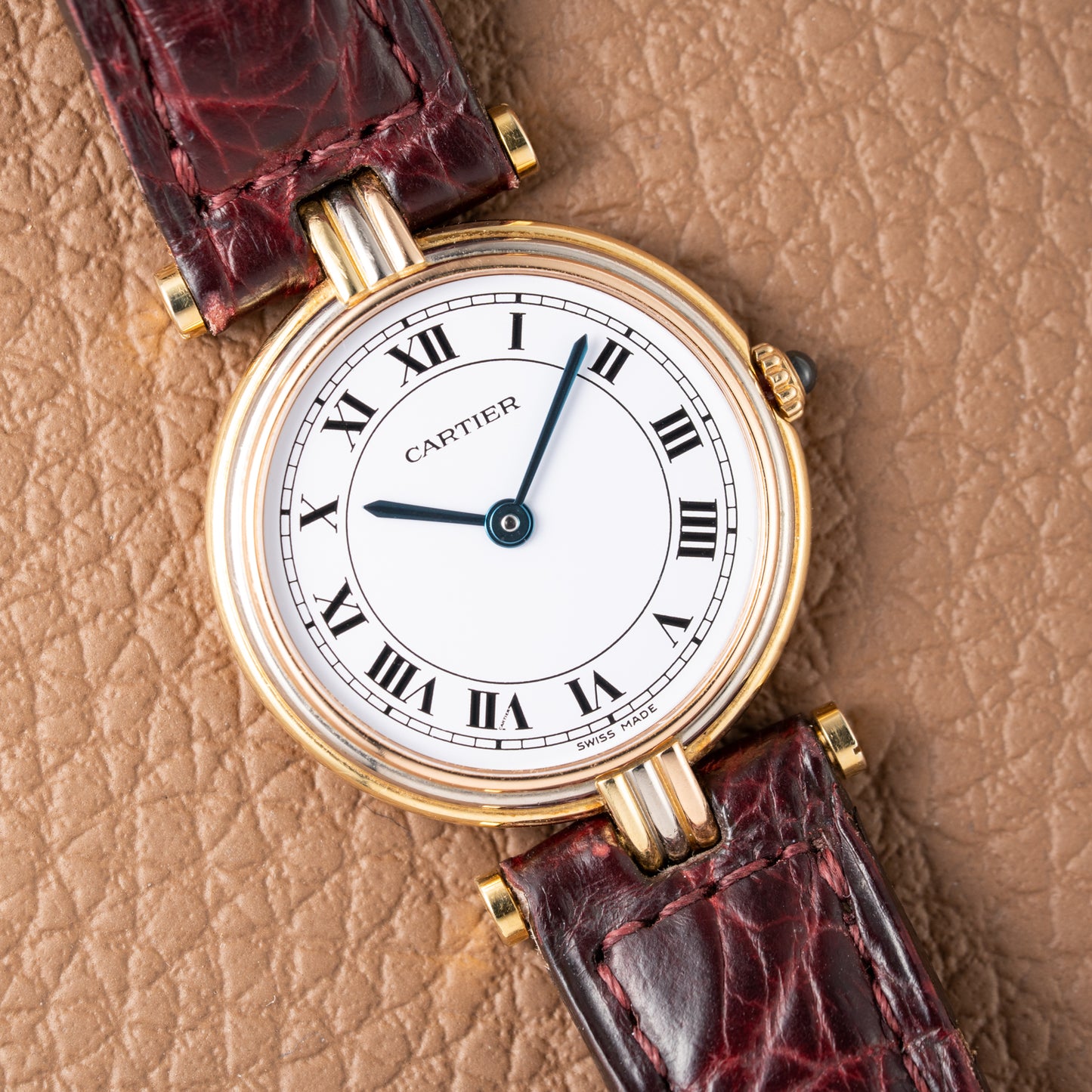 Cartier Vendôme Louis Trinity 18K 3 Ors PM Ref. 81004 from 1980s