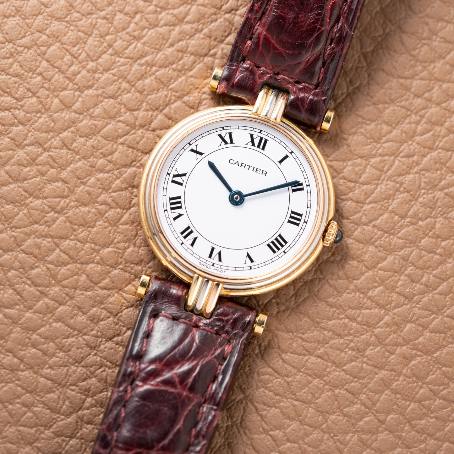 Cartier Vendôme Louis Trinity 18K 3 Ors PM Ref. 81004 from 1980s