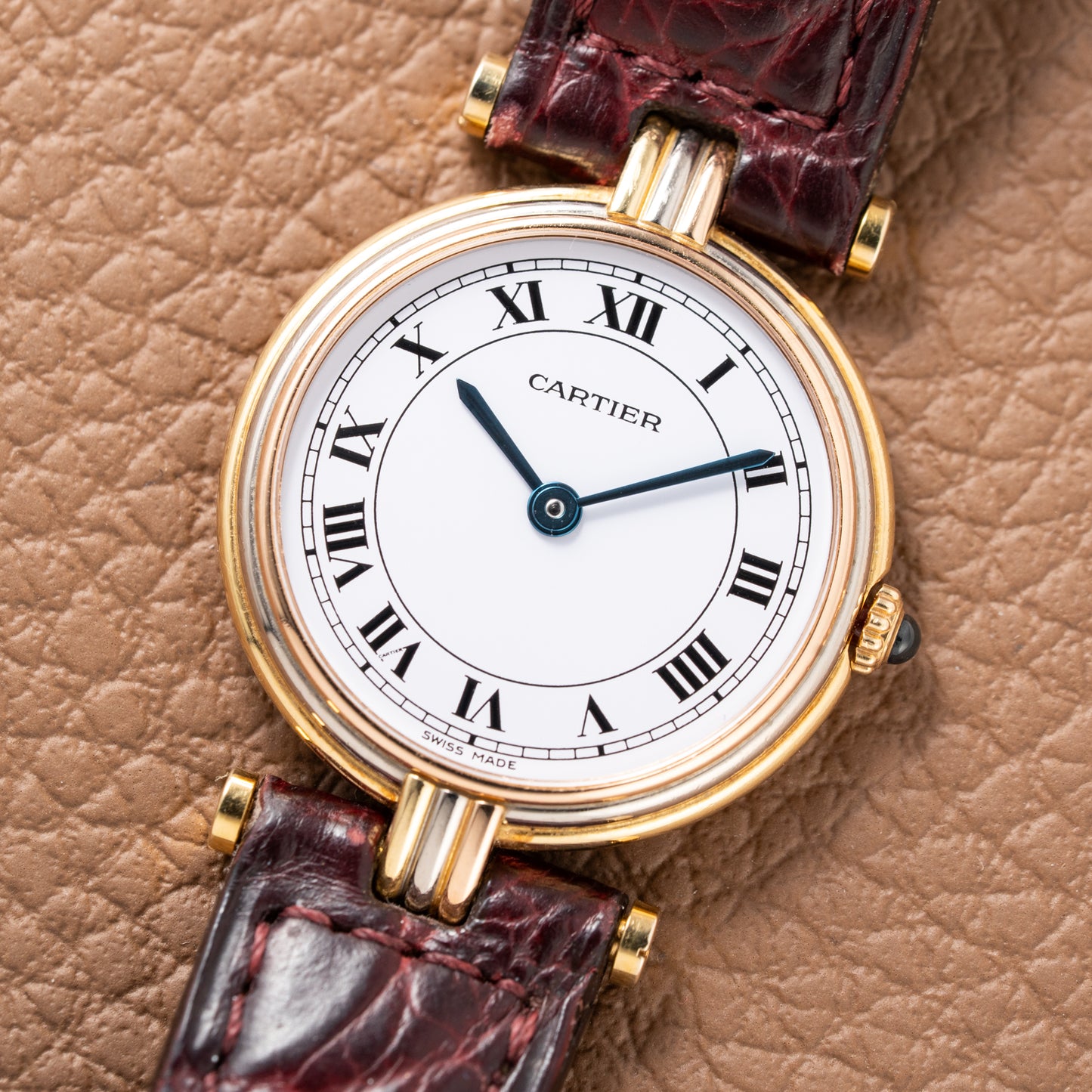 Cartier Vendôme Louis Trinity 18K 3 Ors PM Ref. 81004 from 1980s
