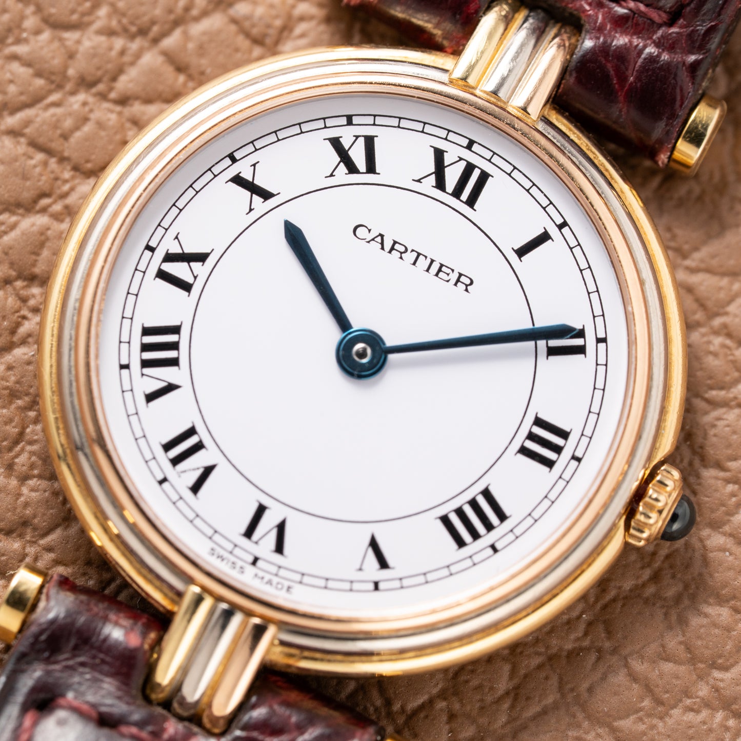 Cartier Vendôme Louis Trinity 18K 3 Ors PM Ref. 81004 from 1980s