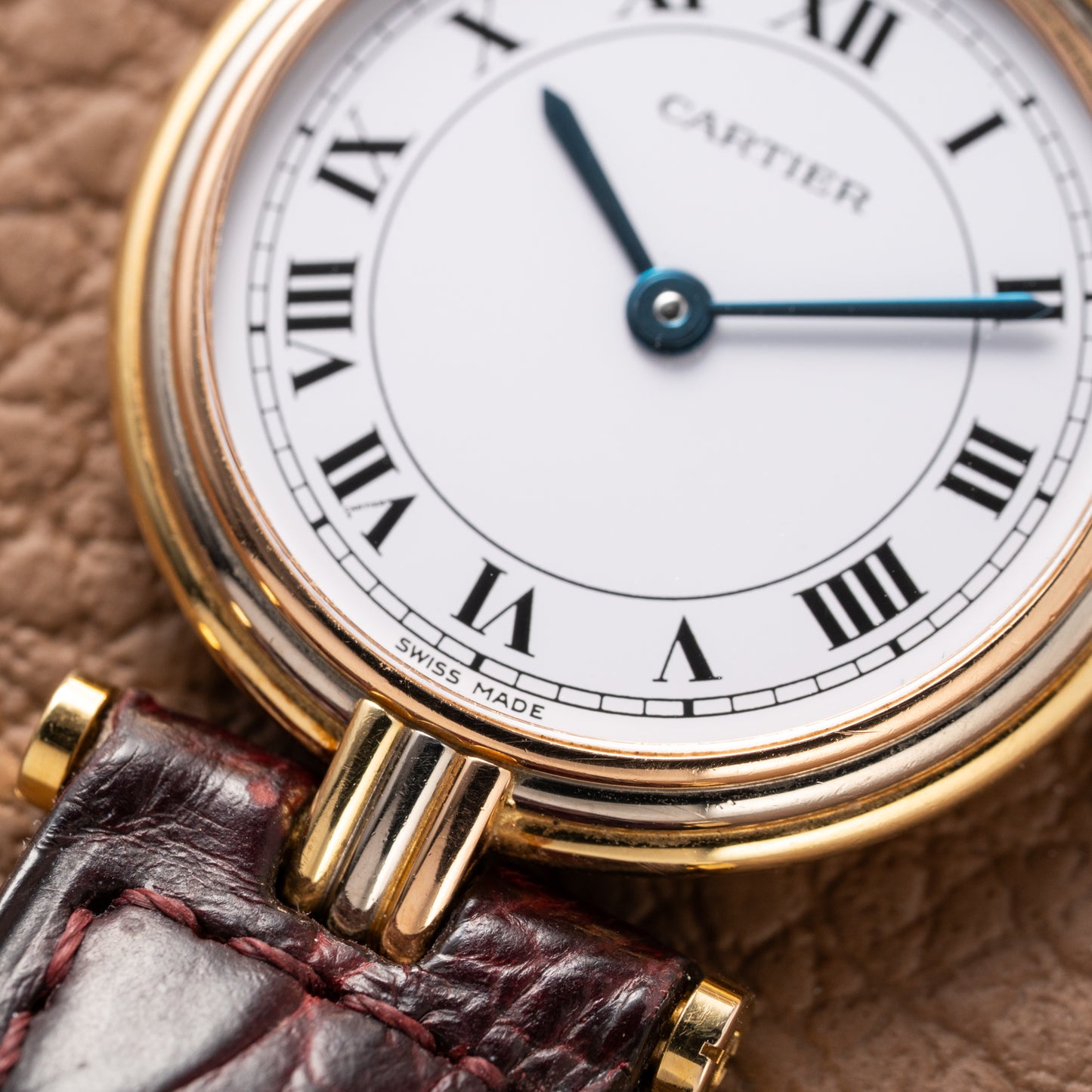 Cartier Vendôme Louis Trinity 18K 3 Ors PM Ref. 81004 from 1980s