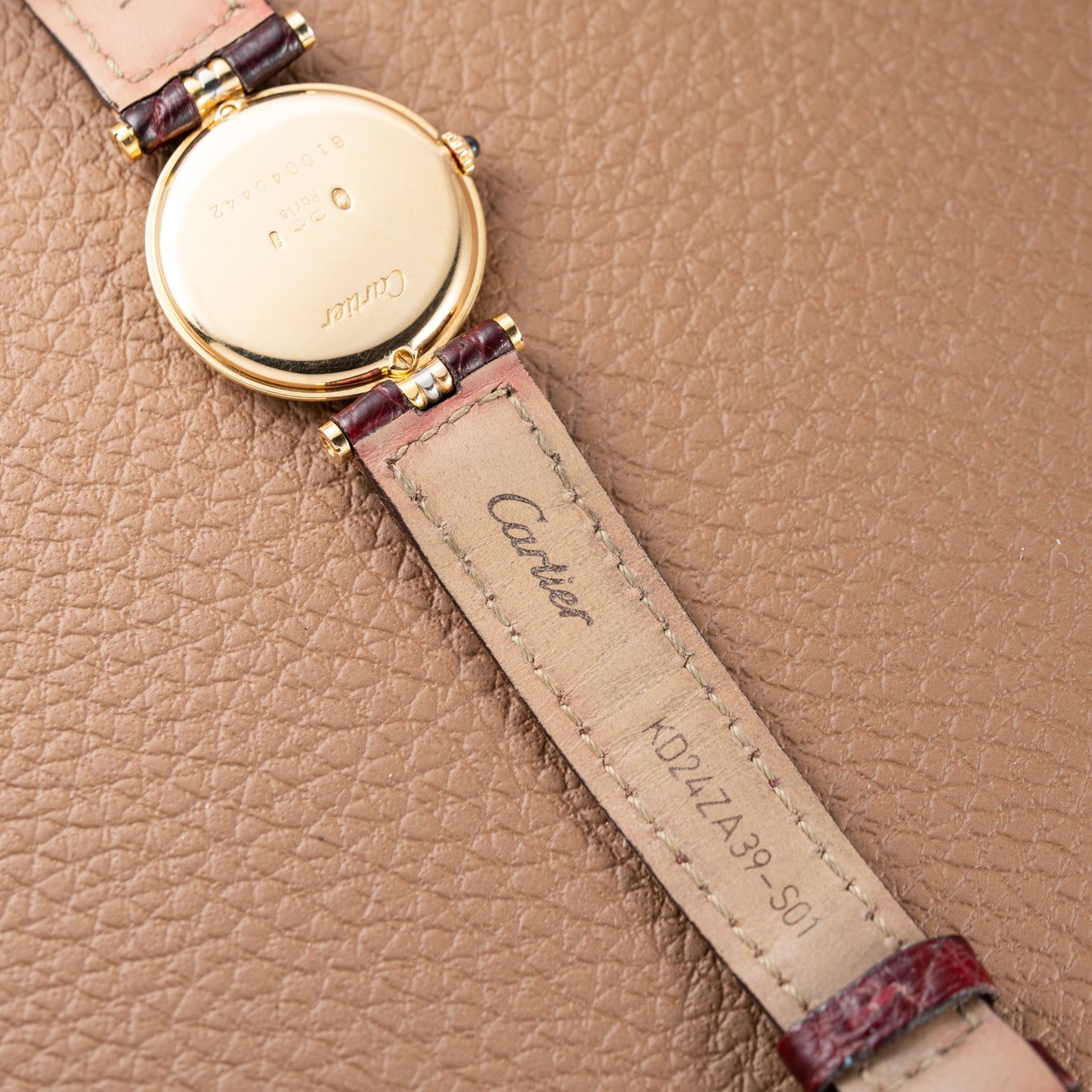 Cartier Vendôme Louis Trinity 18K 3 Ors PM Ref. 81004 from 1980s