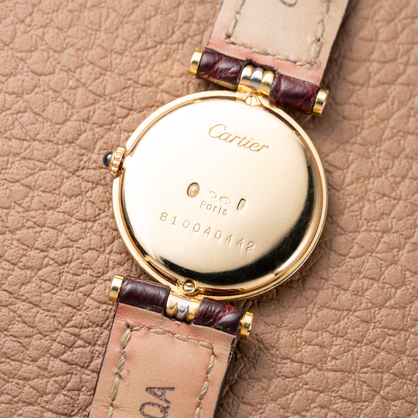 Cartier Vendôme Louis Trinity 18K 3 Ors PM Ref. 81004 from 1980s