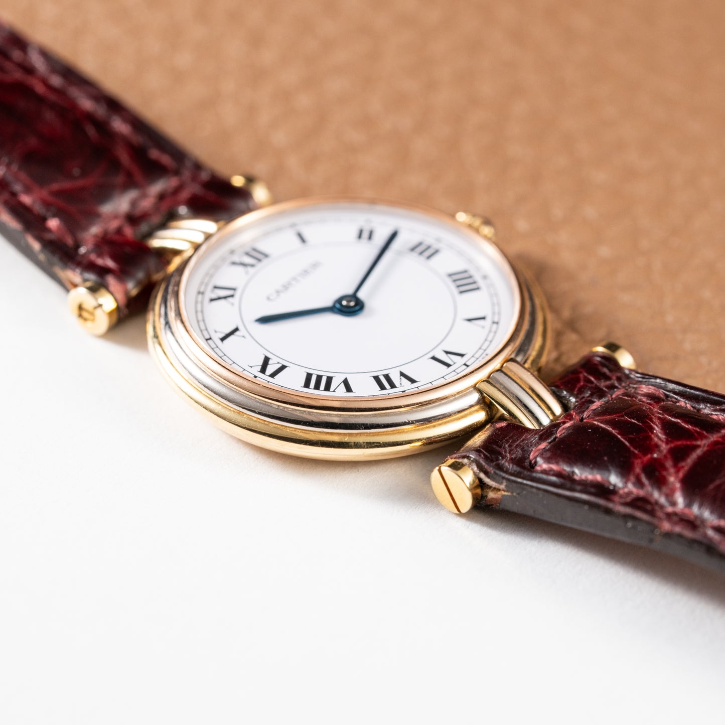 Cartier Vendôme Louis Trinity 18K 3 Ors PM Ref. 81004 from 1980s