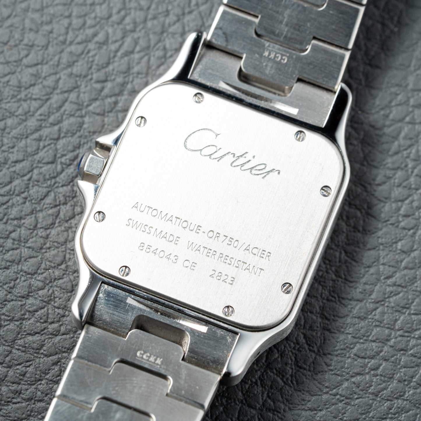 Cartier Santos Galbée Automatic XL BiColor Ref. 2823 from 2010s