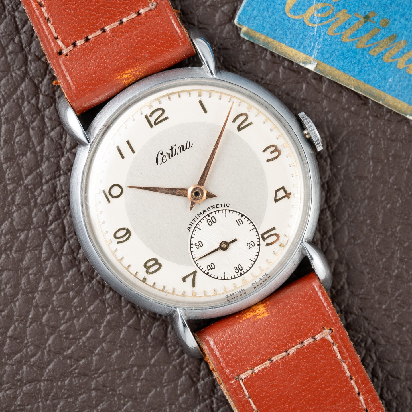 Certina Antimagnetic New Old Stock by Kurt Fréres from 1940s/50s