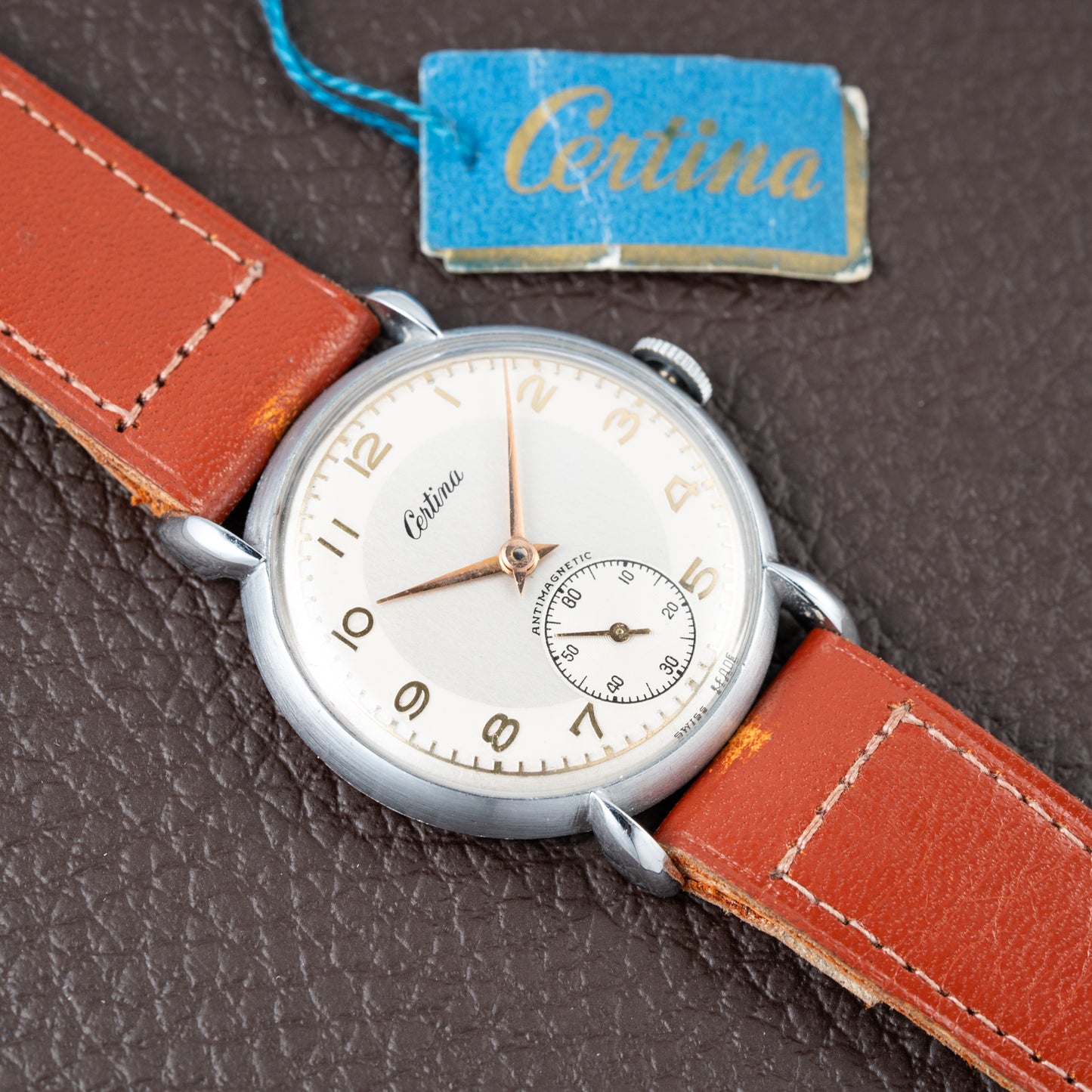 Certina Antimagnetic New Old Stock by Kurt Fréres from 1940s/50s