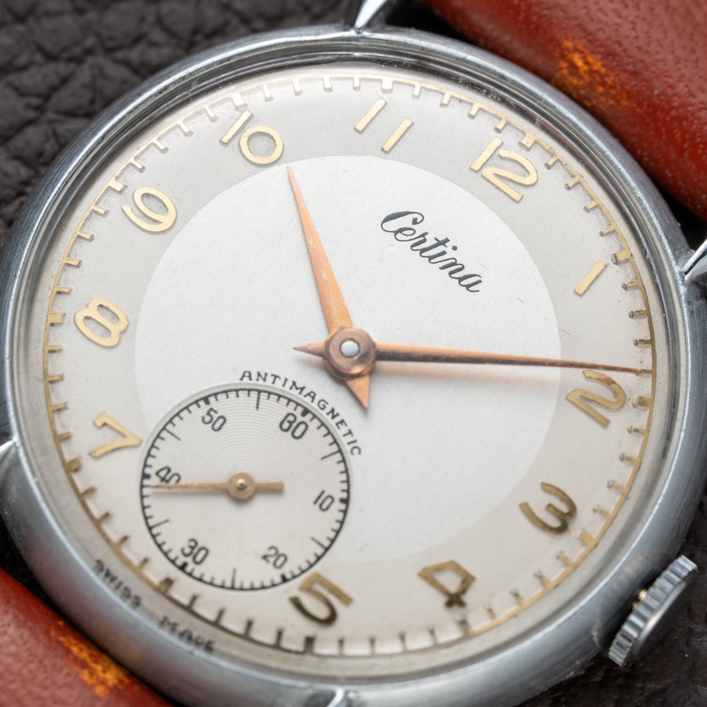 Certina Antimagnetic New Old Stock by Kurt Fréres from 1940s/50s